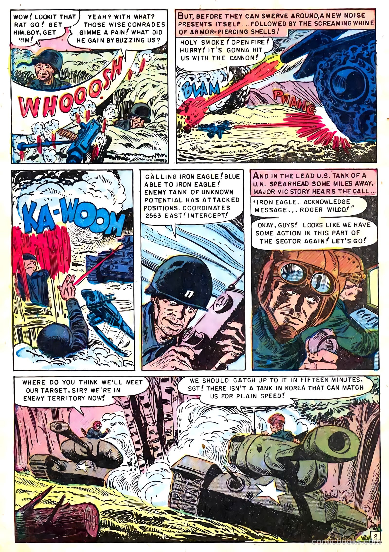 U.S. Tank Commandos #1 — page 4 of 36