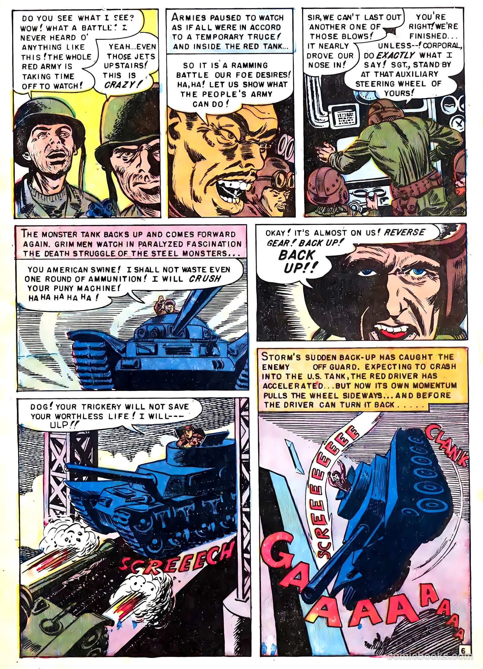 U.S. Tank Commandos #1 — page 8 of 36
