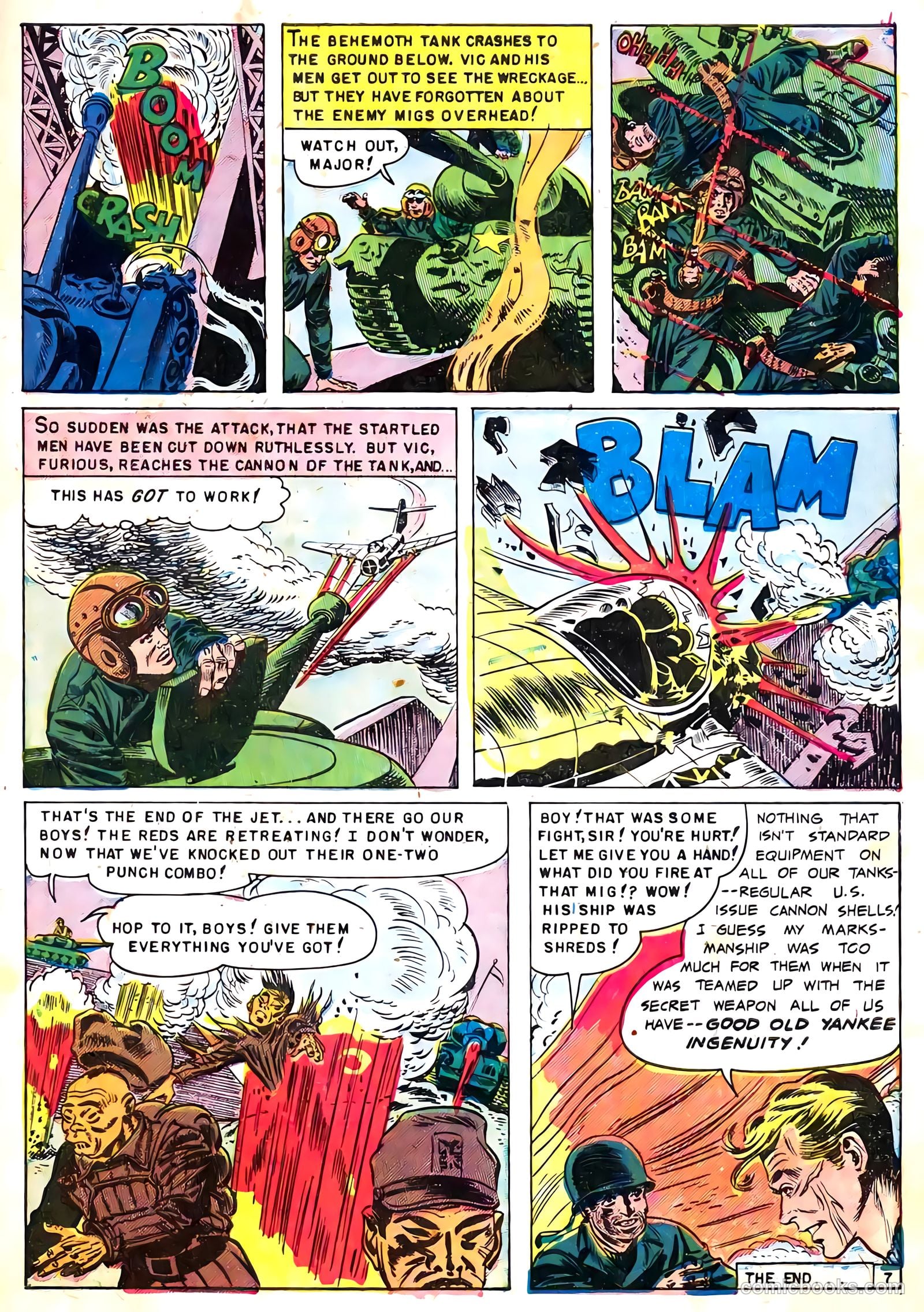 U.S. Tank Commandos #1 — page 9 of 36
