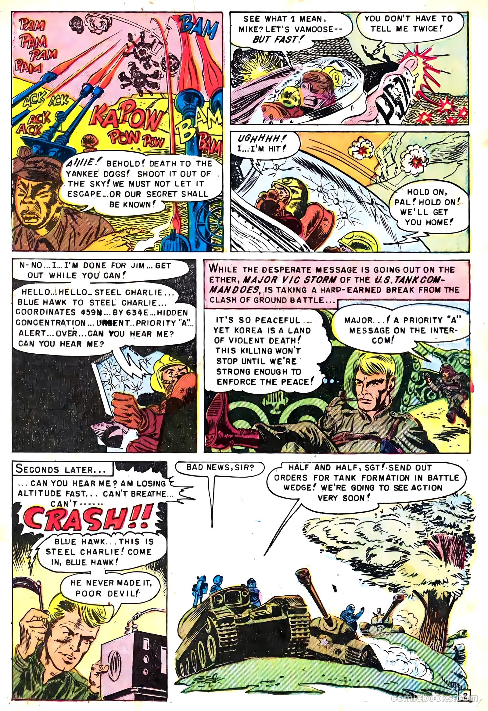 U.S. Tank Commandos #1 — page 13 of 36