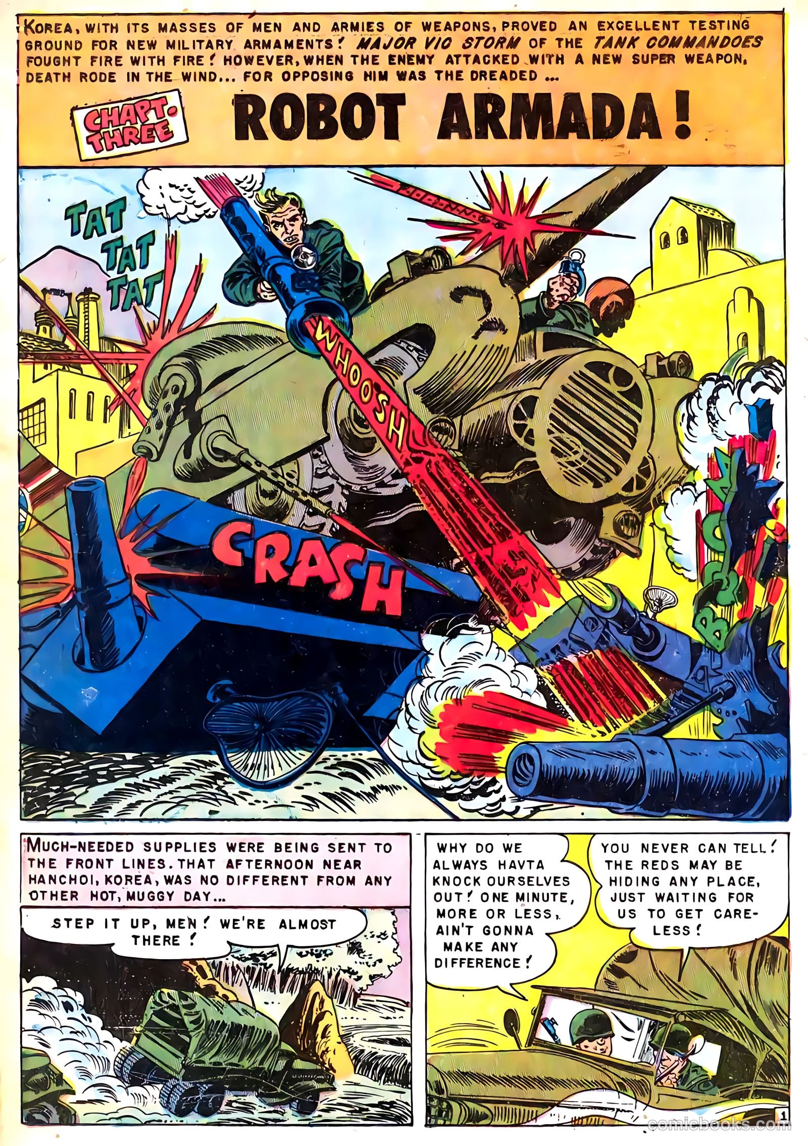 U.S. Tank Commandos #1 — page 20 of 36