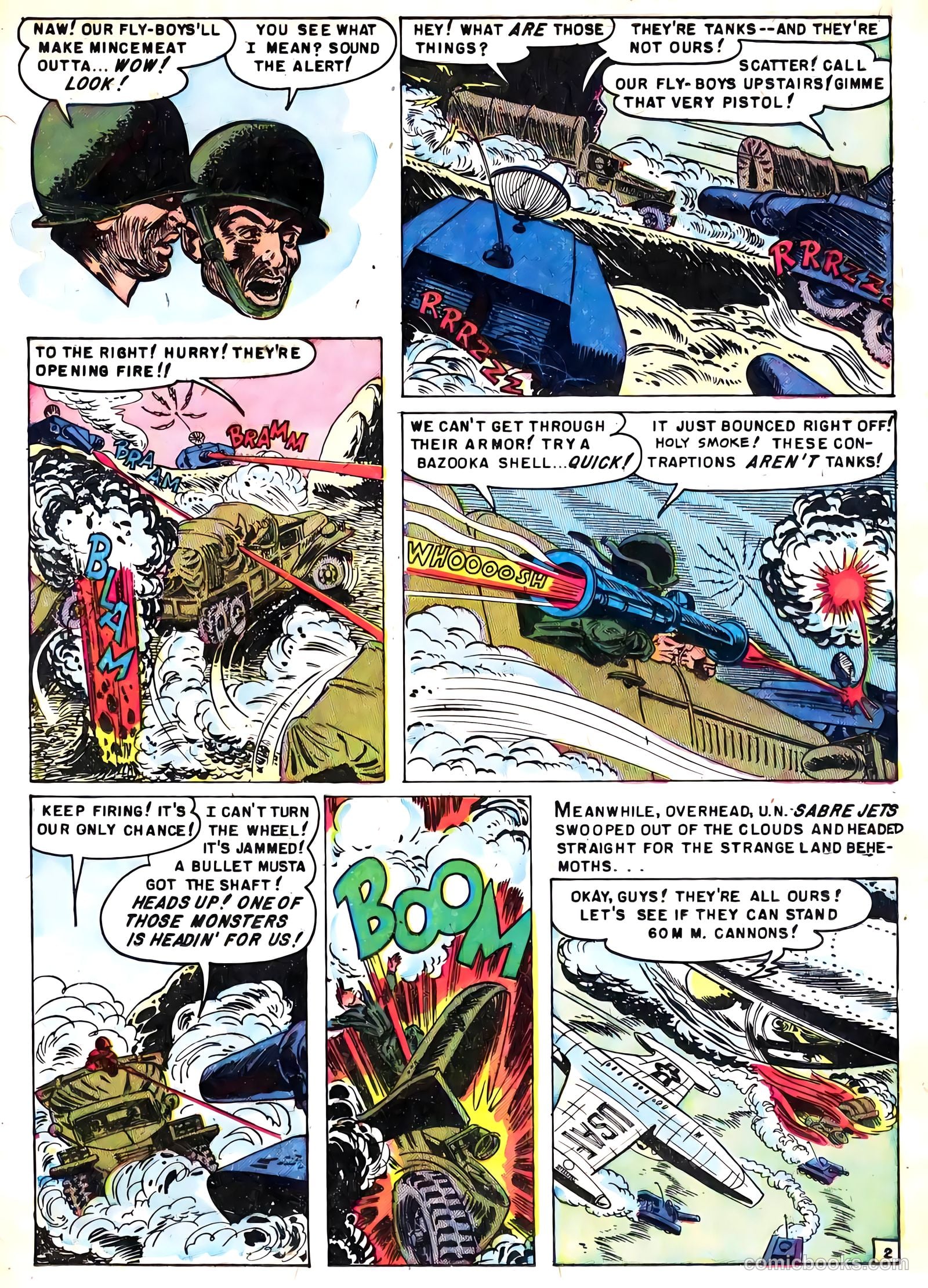 U.S. Tank Commandos #1 — page 21 of 36