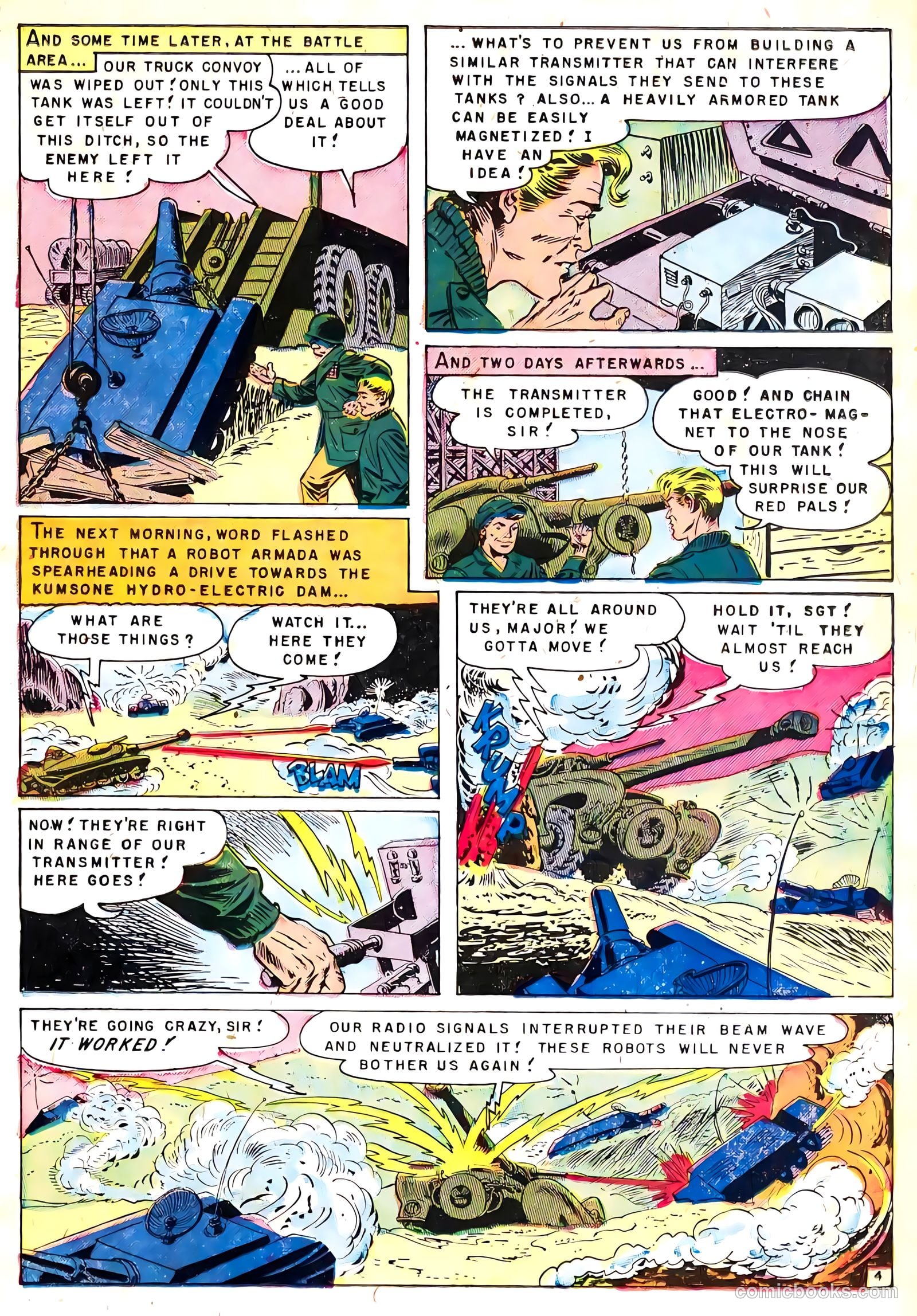U.S. Tank Commandos #1 — page 23 of 36