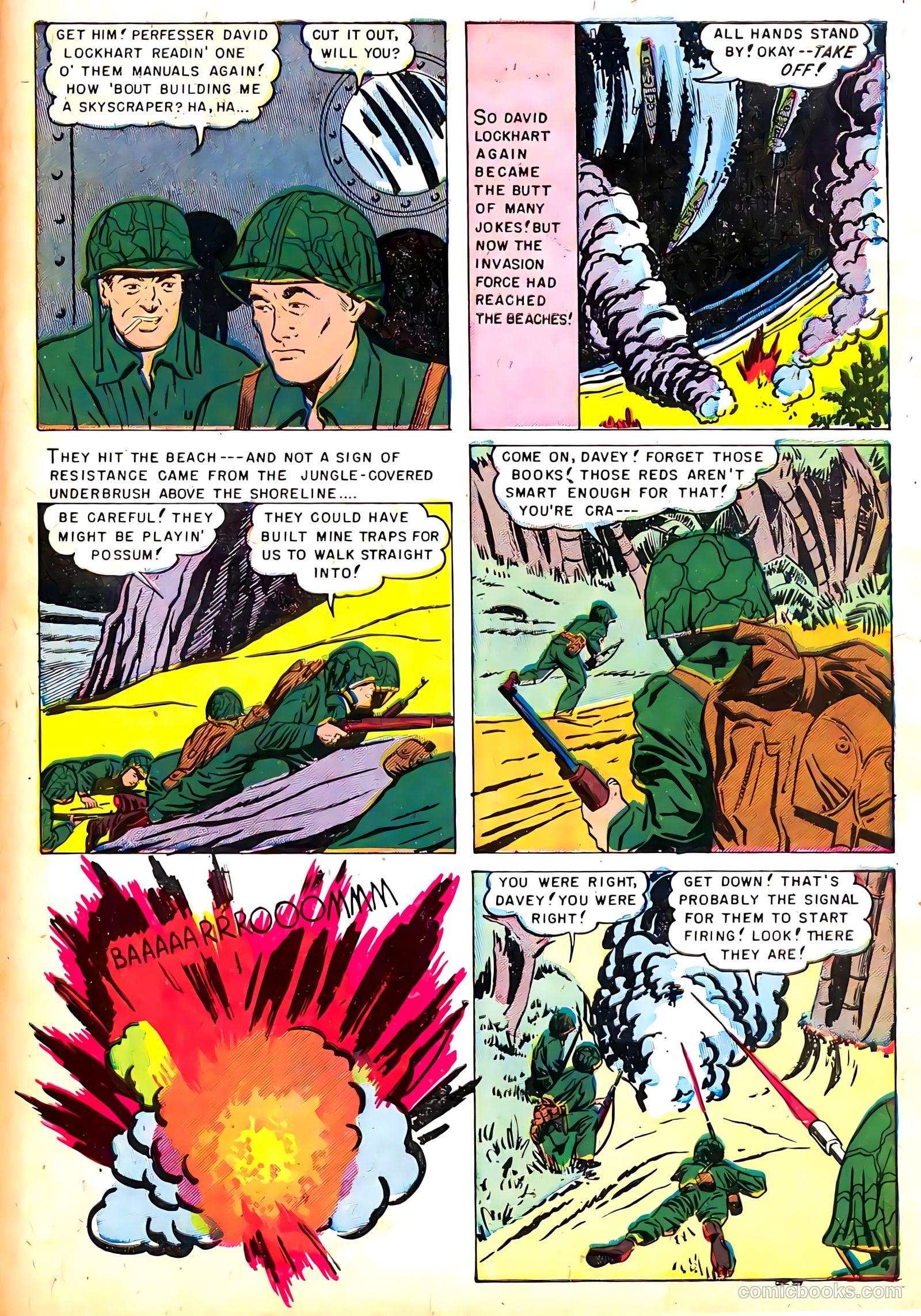 U.S. Tank Commandos #1 — page 31 of 36