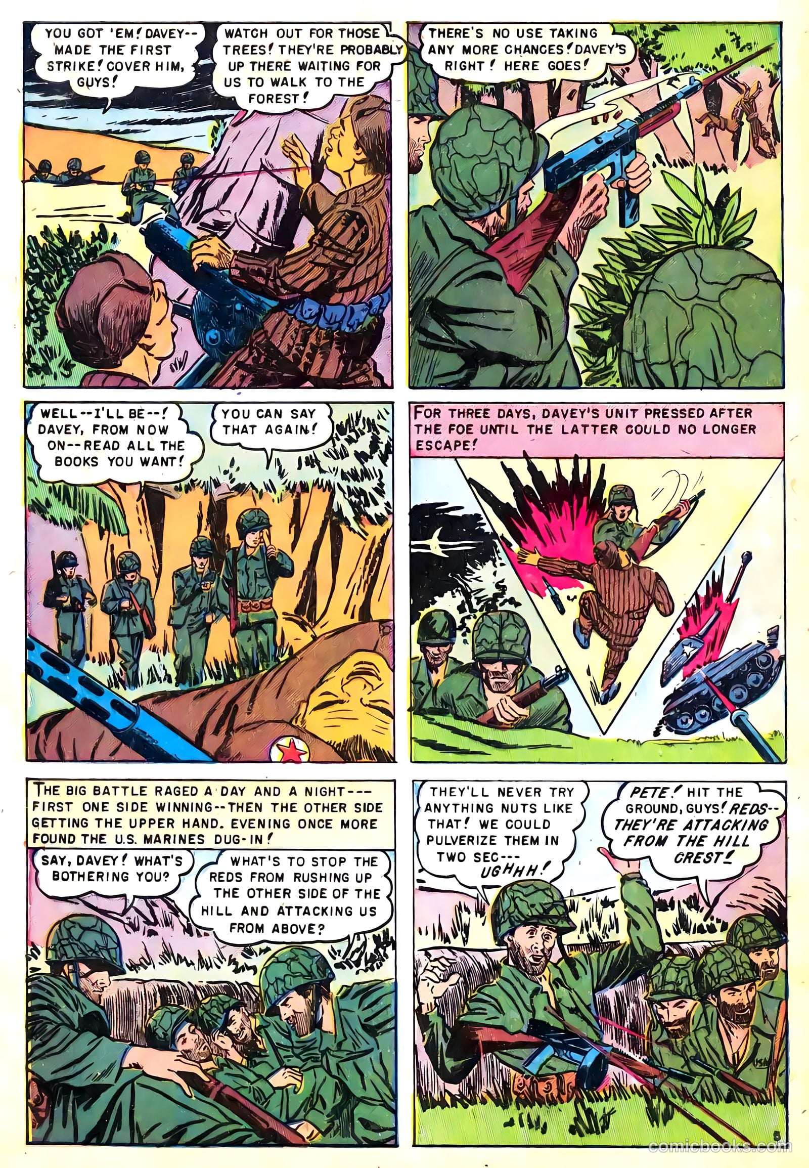 U.S. Tank Commandos #1 — page 32 of 36