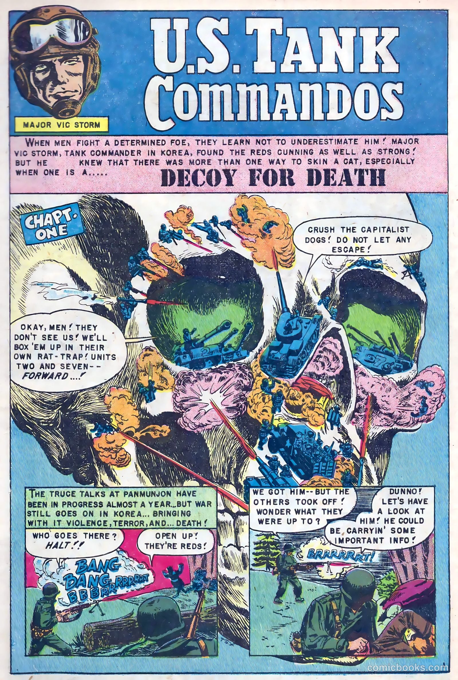 U.S. Tank Commandos #2 (1952) — page 3 of 36