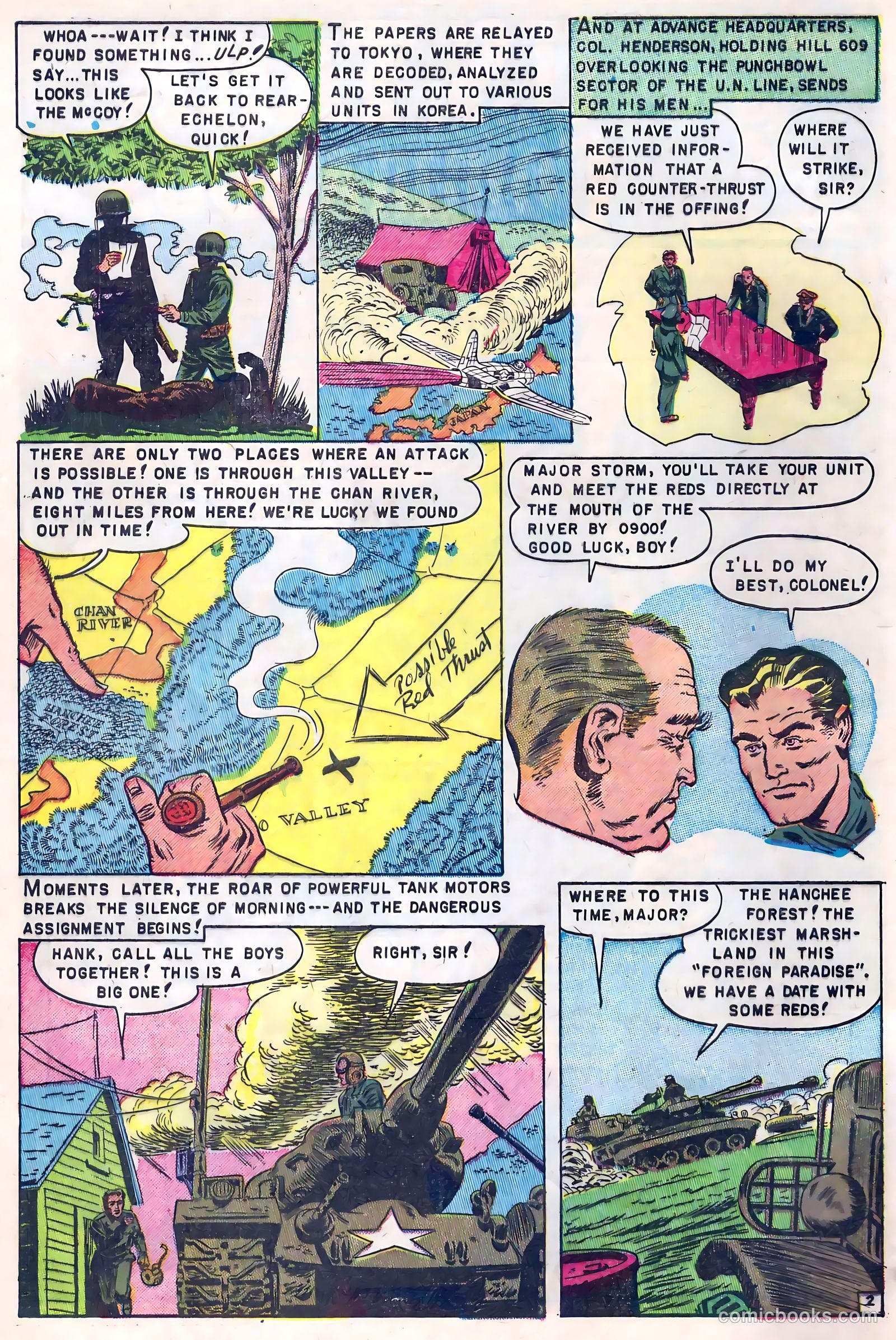 U.S. Tank Commandos #2 (1952) — page 4 of 36