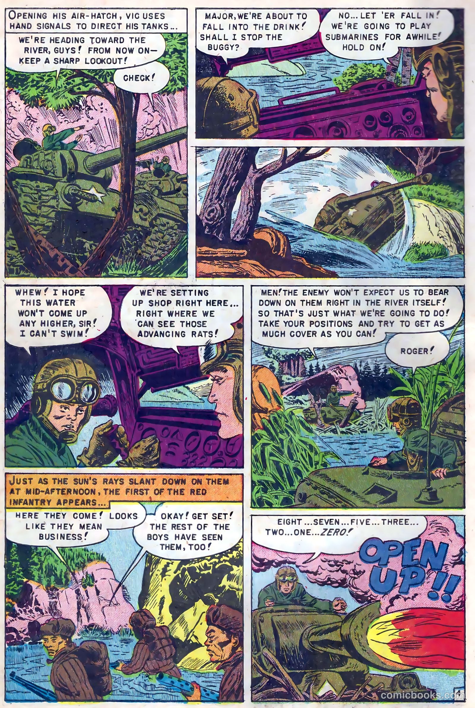U.S. Tank Commandos #2 (1952) — page 6 of 36