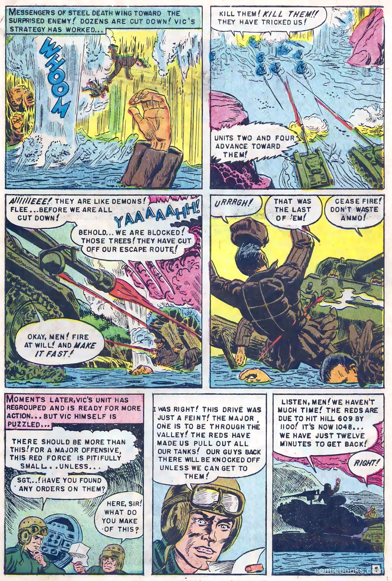 U.S. Tank Commandos #2 (1952) — page 7 of 36