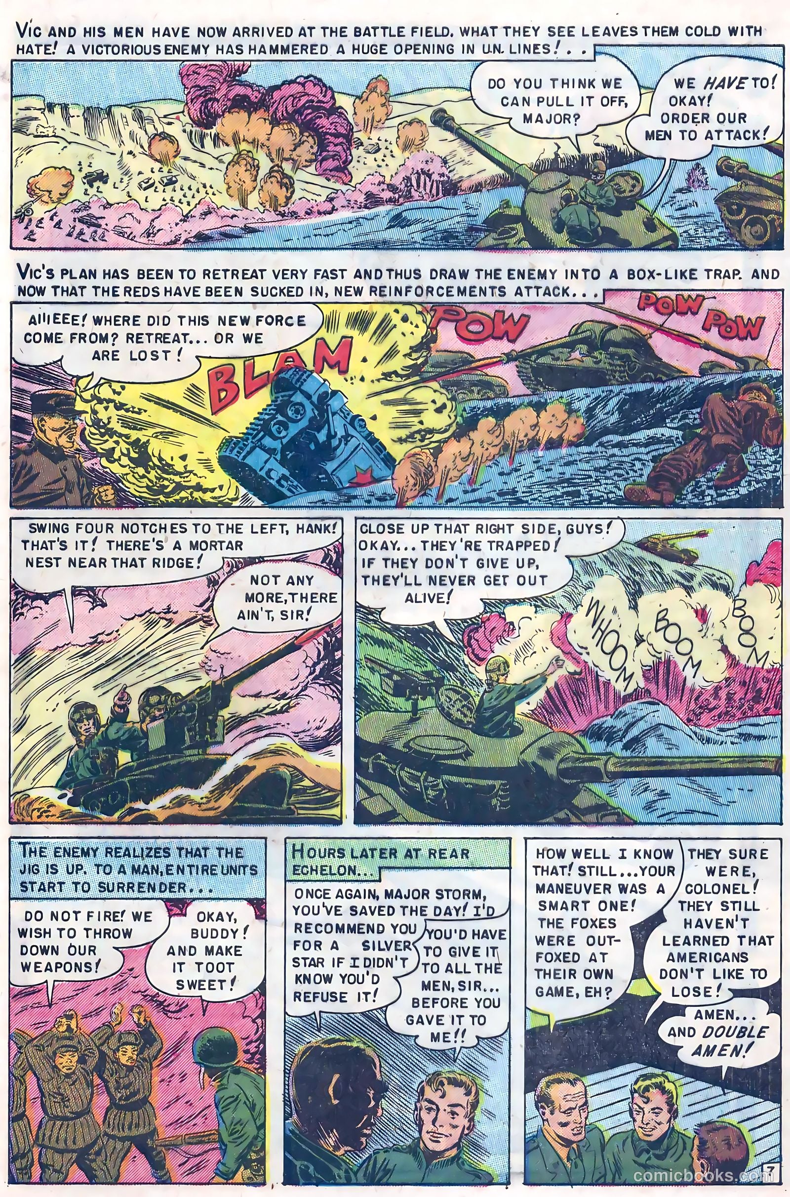 U.S. Tank Commandos #2 (1952) — page 9 of 36