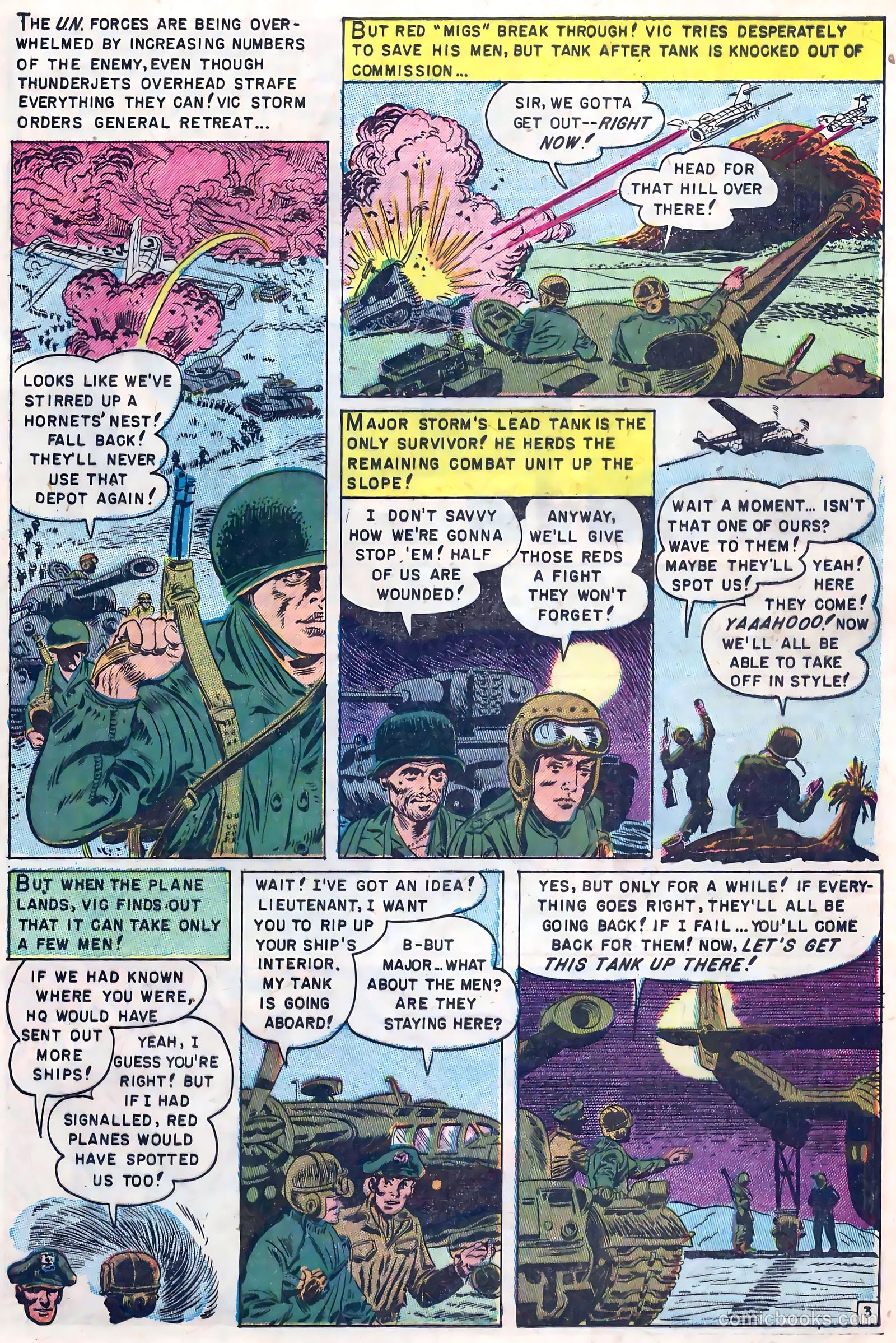 U.S. Tank Commandos #2 (1952) — page 13 of 36