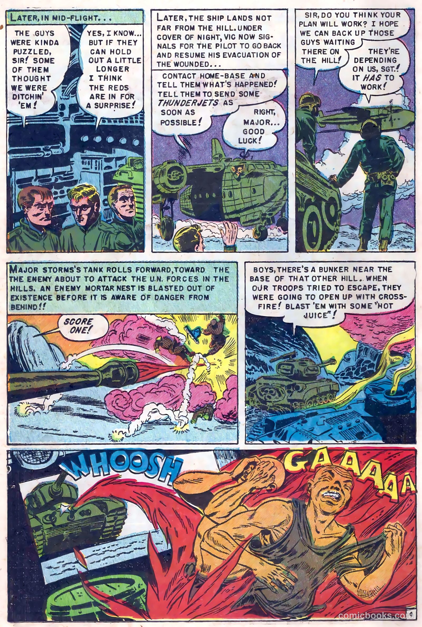 U.S. Tank Commandos #2 (1952) — page 14 of 36