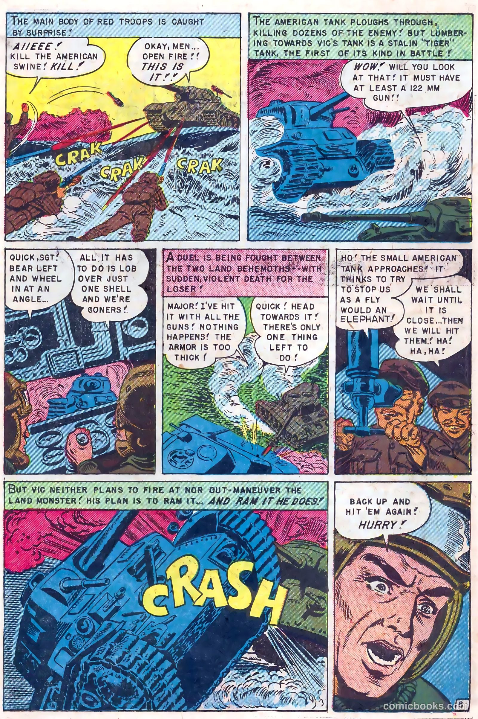 U.S. Tank Commandos #2 (1952) — page 15 of 36