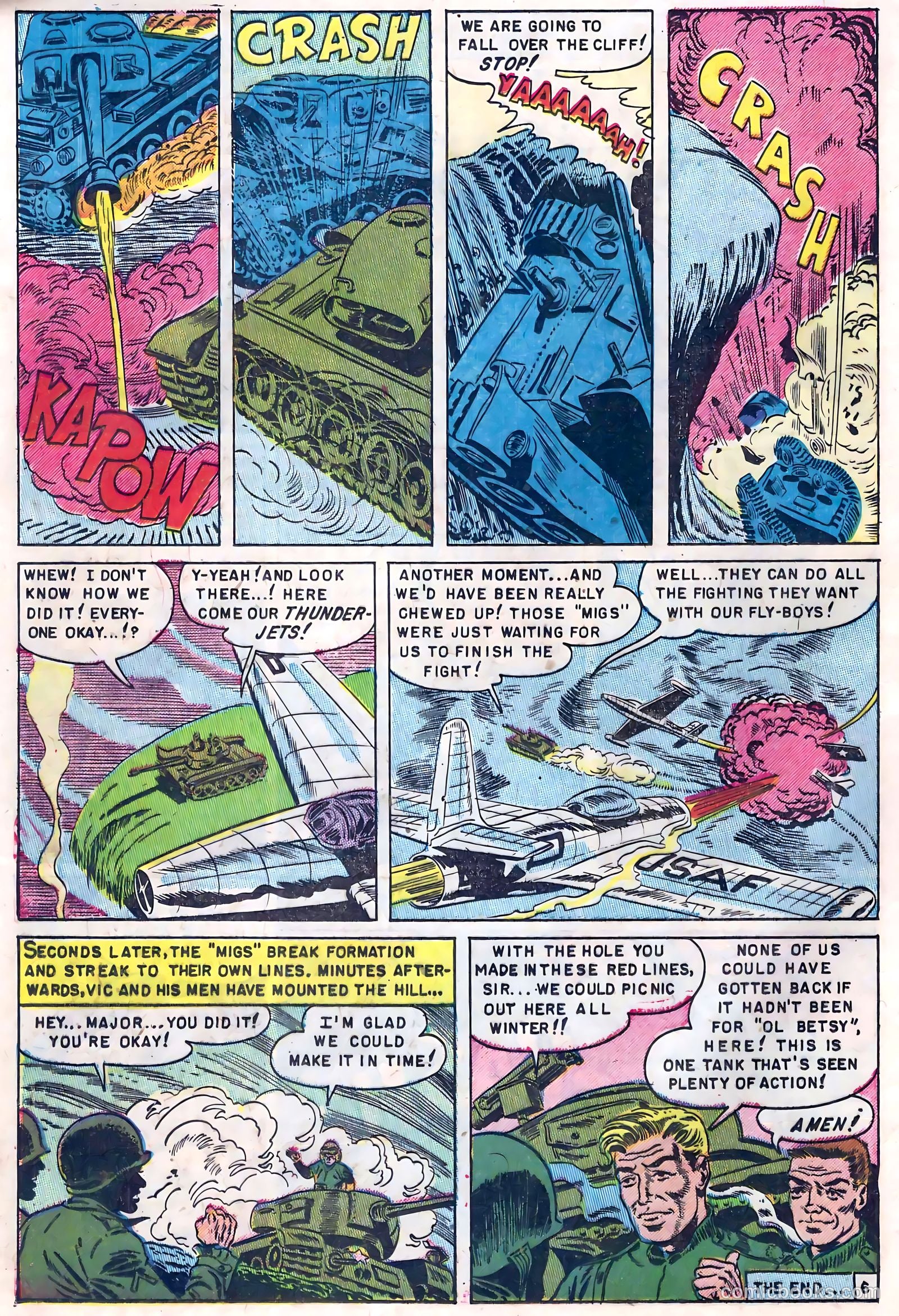 U.S. Tank Commandos #2 (1952) — page 16 of 36