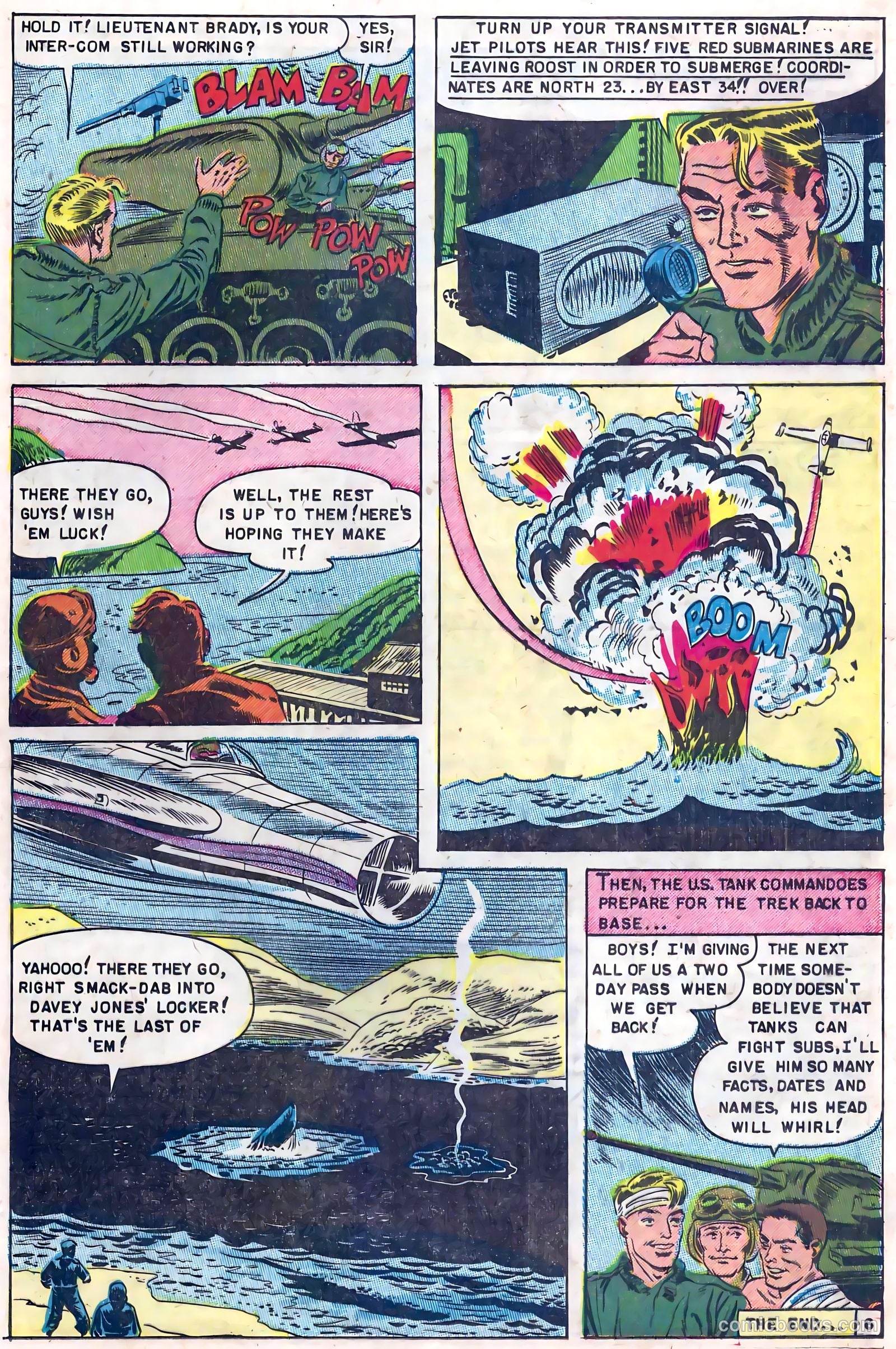 U.S. Tank Commandos #2 (1952) — page 25 of 36