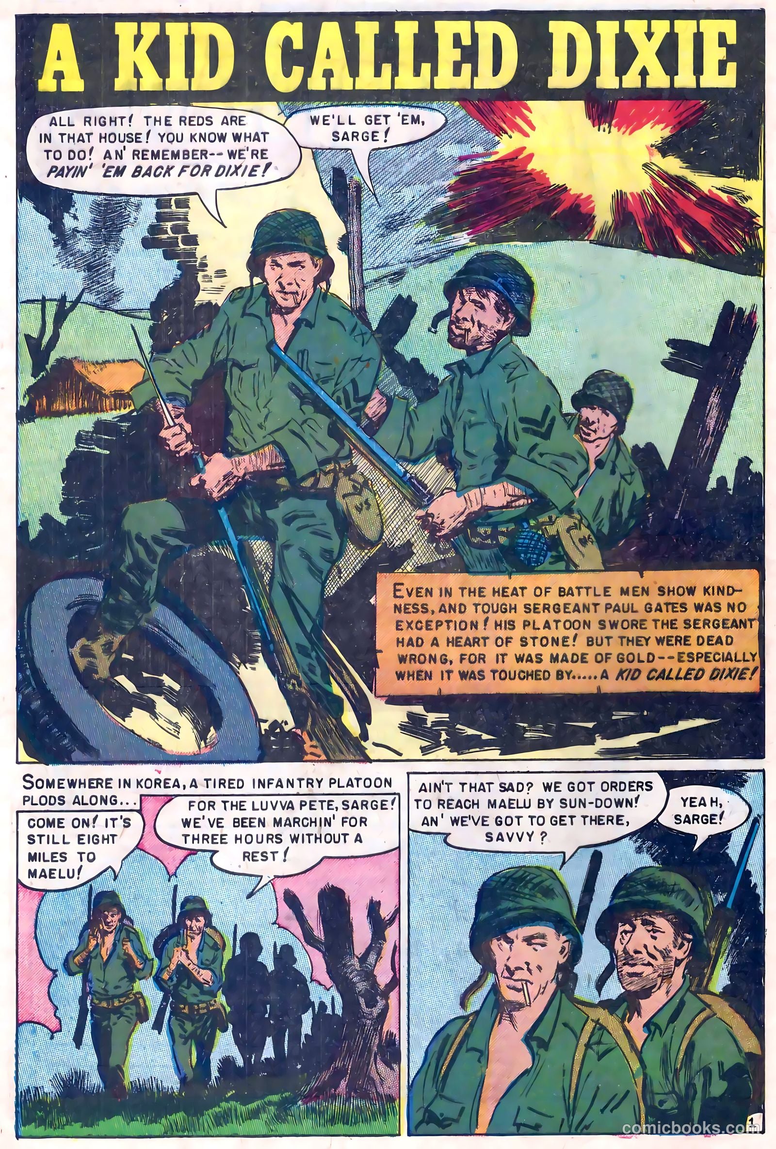 U.S. Tank Commandos #2 (1952) — page 28 of 36