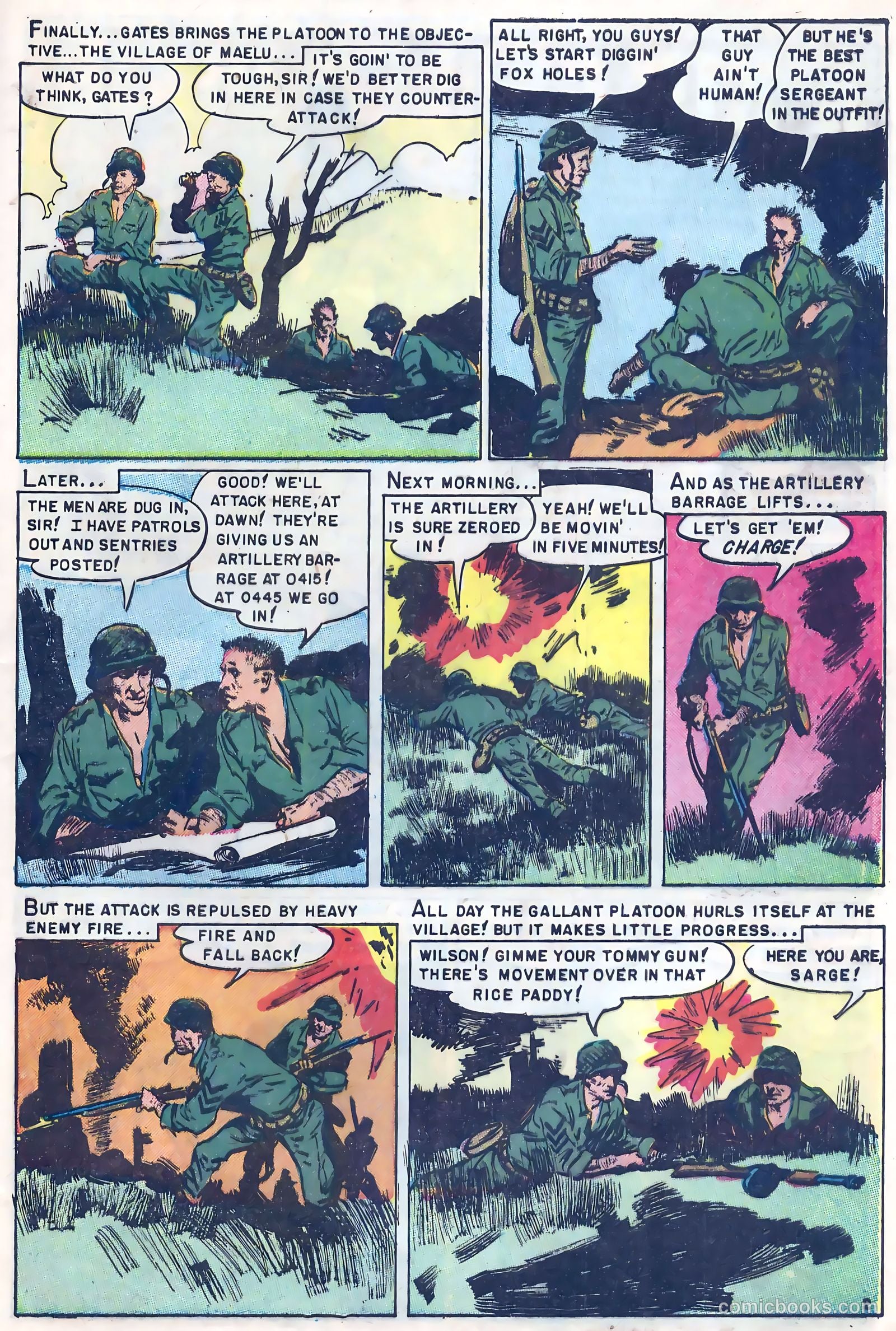 U.S. Tank Commandos #2 (1952) — page 29 of 36