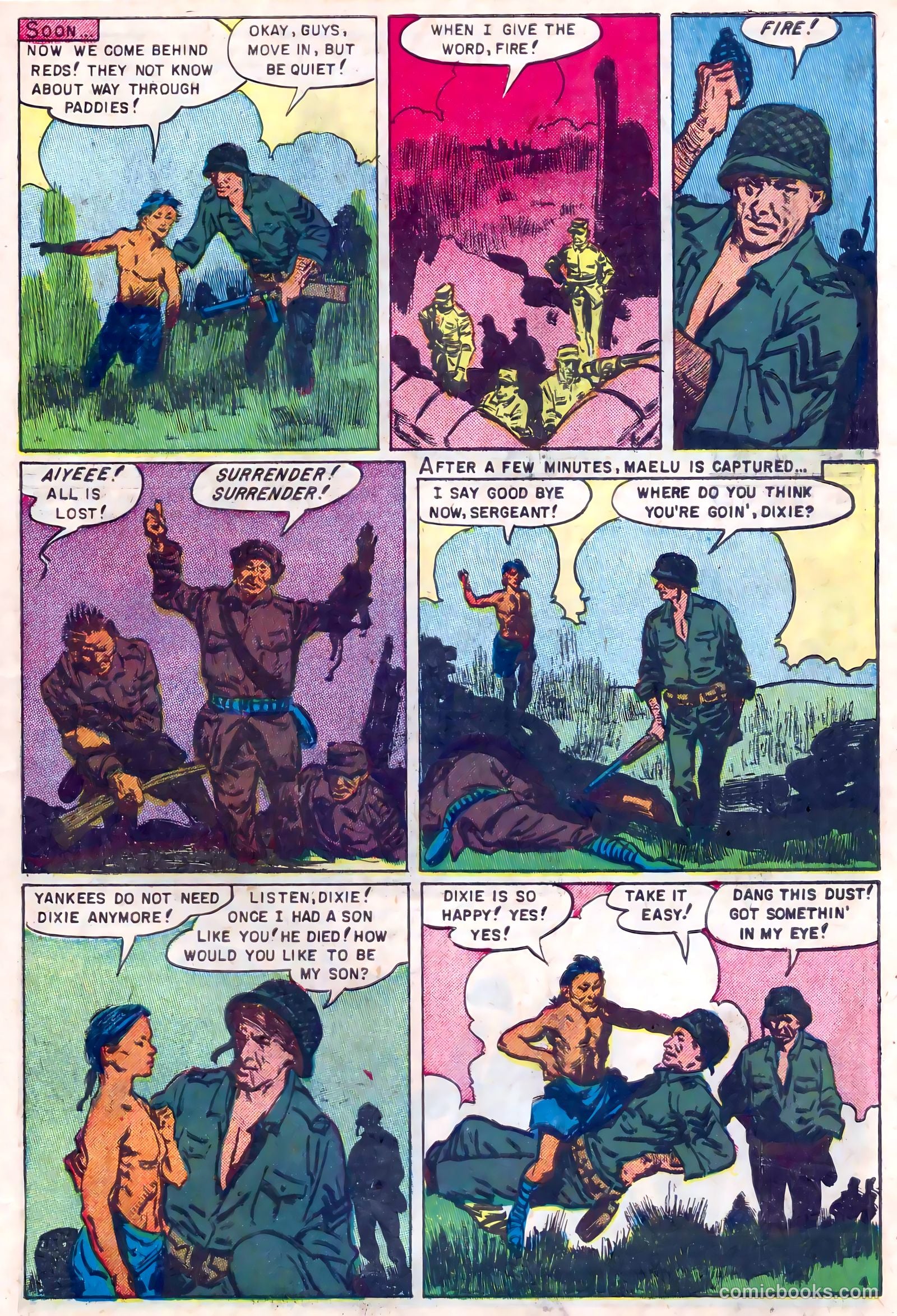 U.S. Tank Commandos #2 (1952) — page 31 of 36