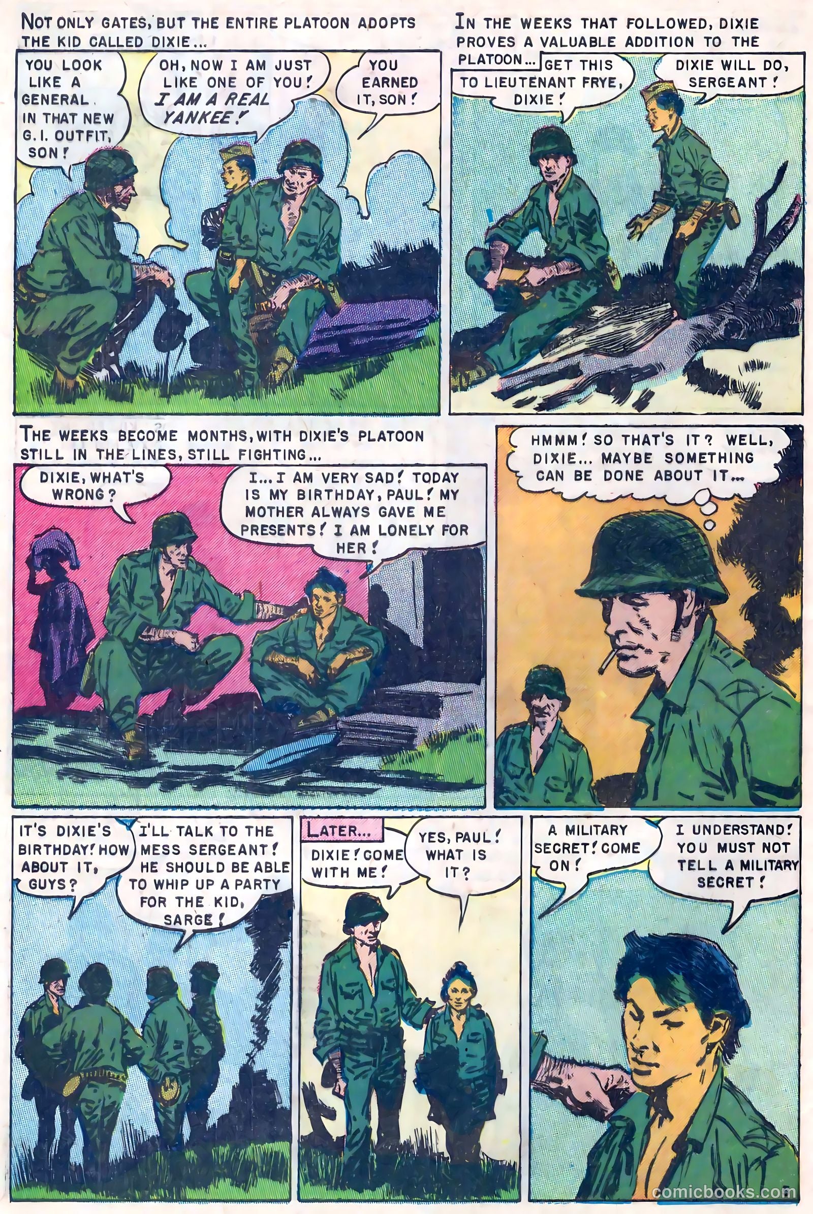 U.S. Tank Commandos #2 (1952) — page 32 of 36