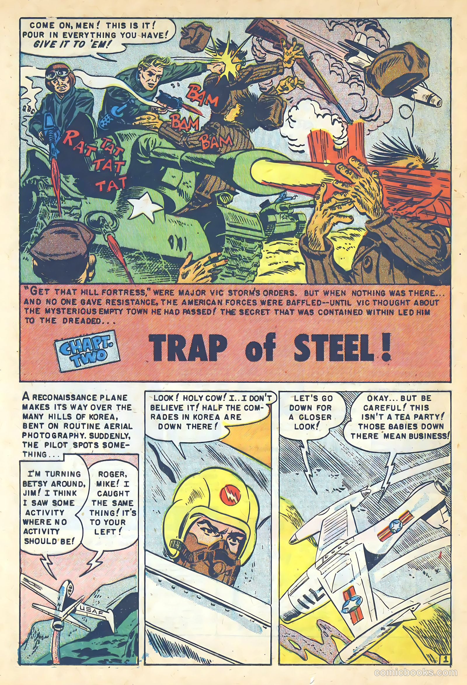 U.S. Tank Commandos #3 (1952) — page 12 of 36