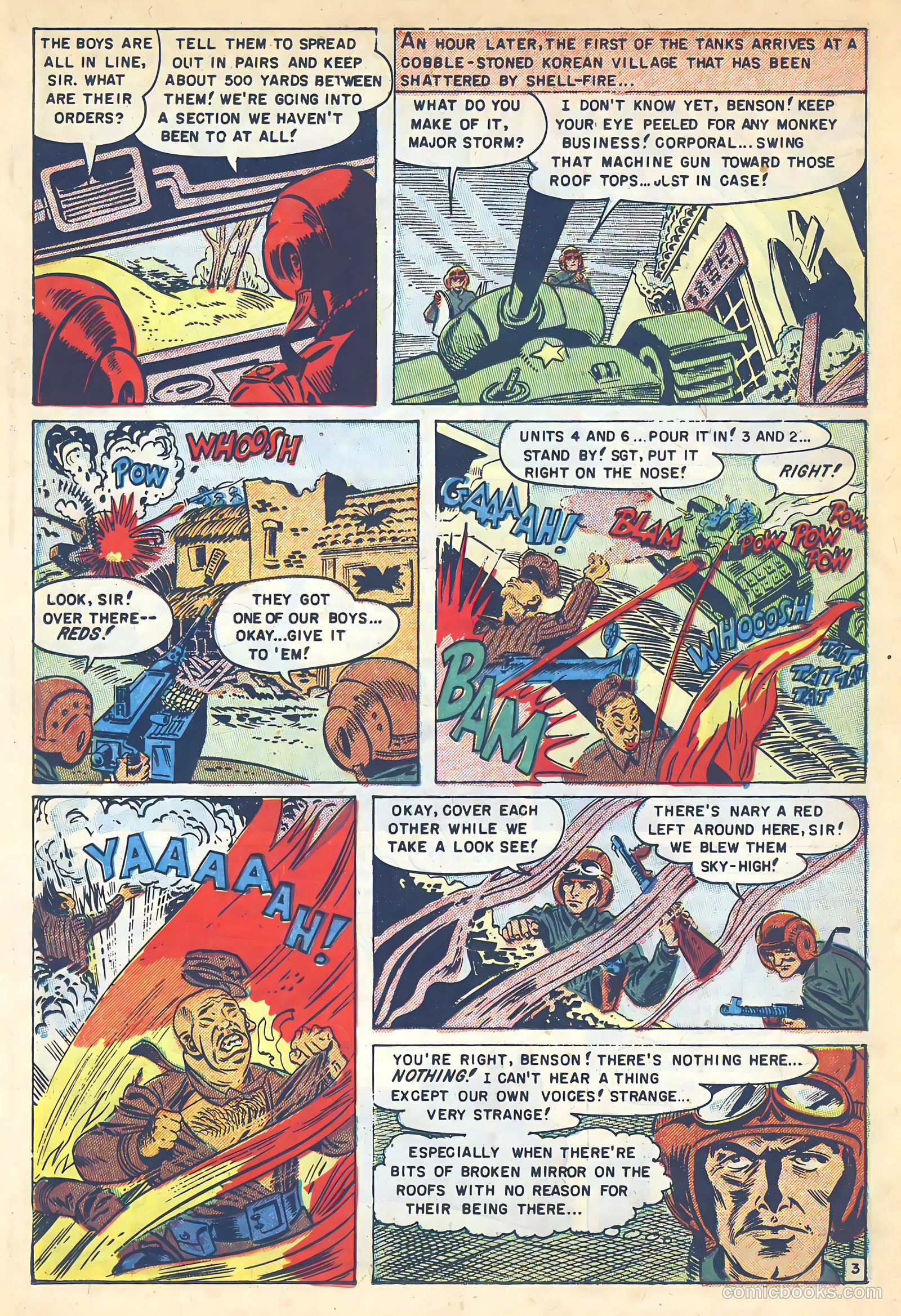 U.S. Tank Commandos #3 (1952) — page 14 of 36