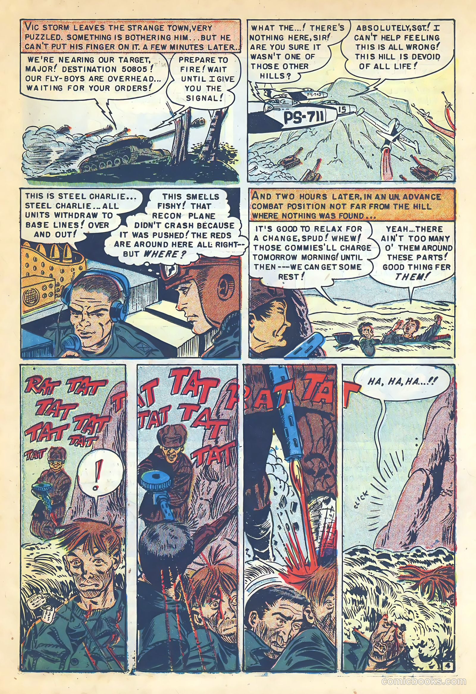 U.S. Tank Commandos #3 (1952) — page 15 of 36
