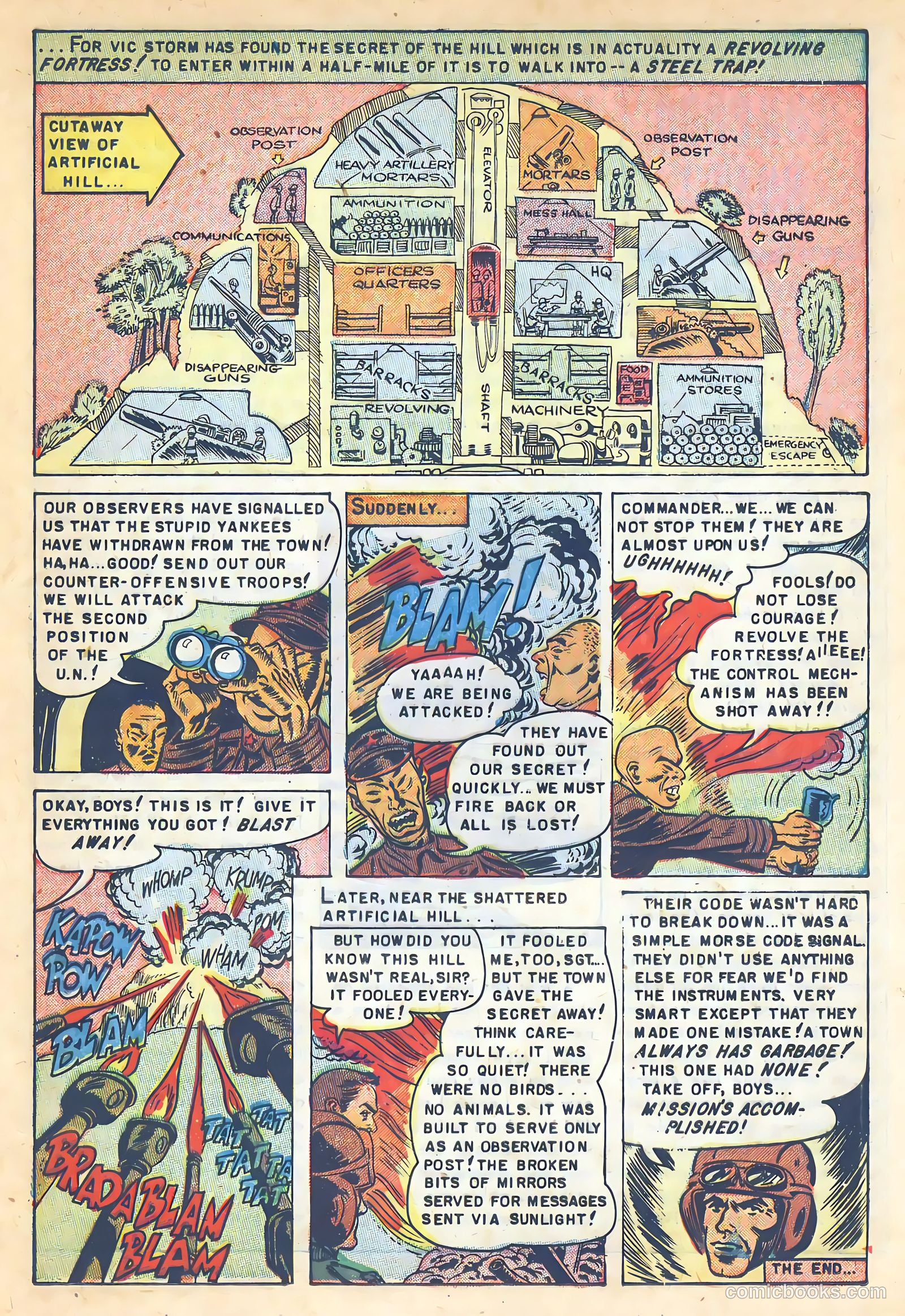 U.S. Tank Commandos #3 (1952) — page 17 of 36