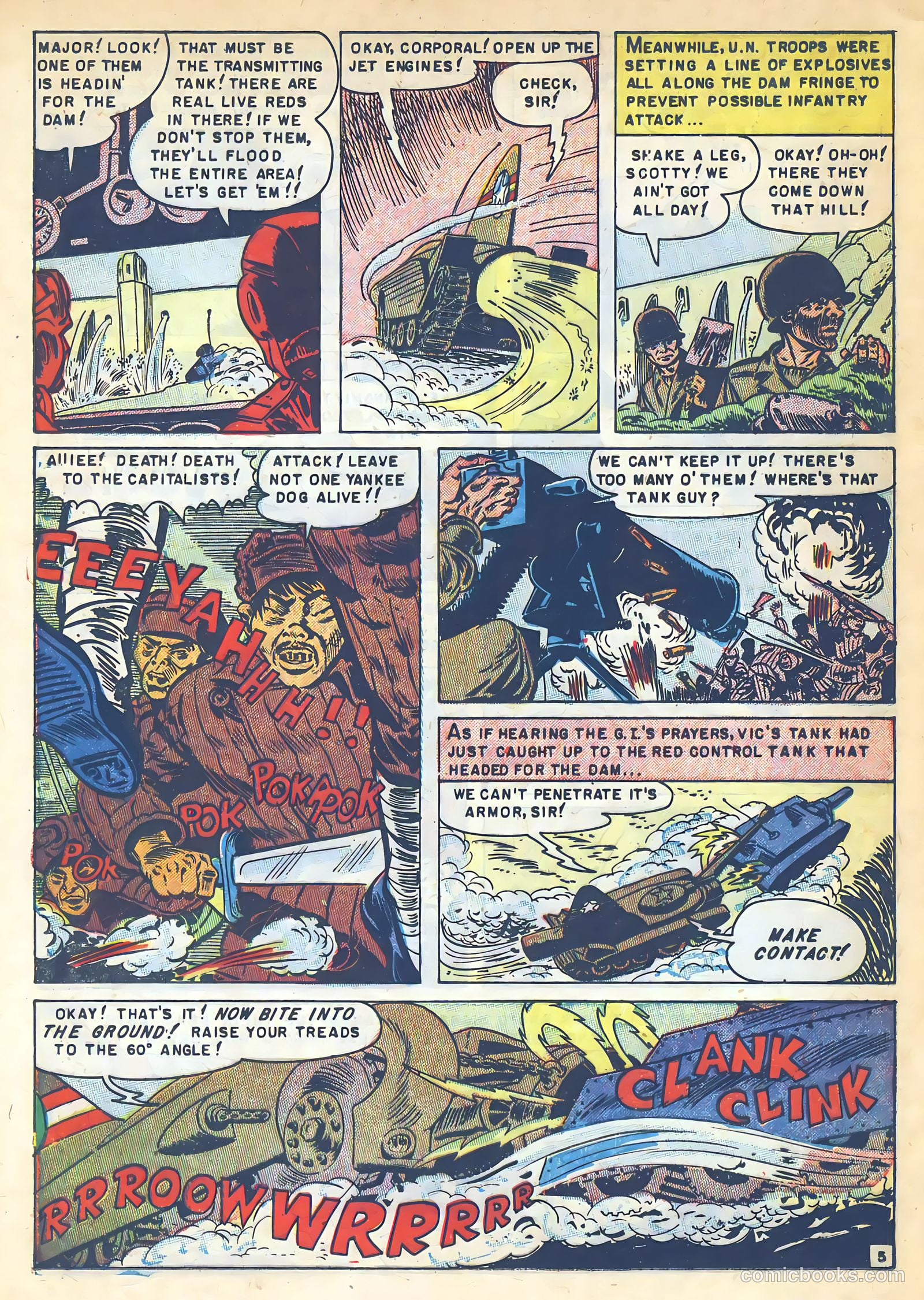 U.S. Tank Commandos #3 (1952) — page 24 of 36