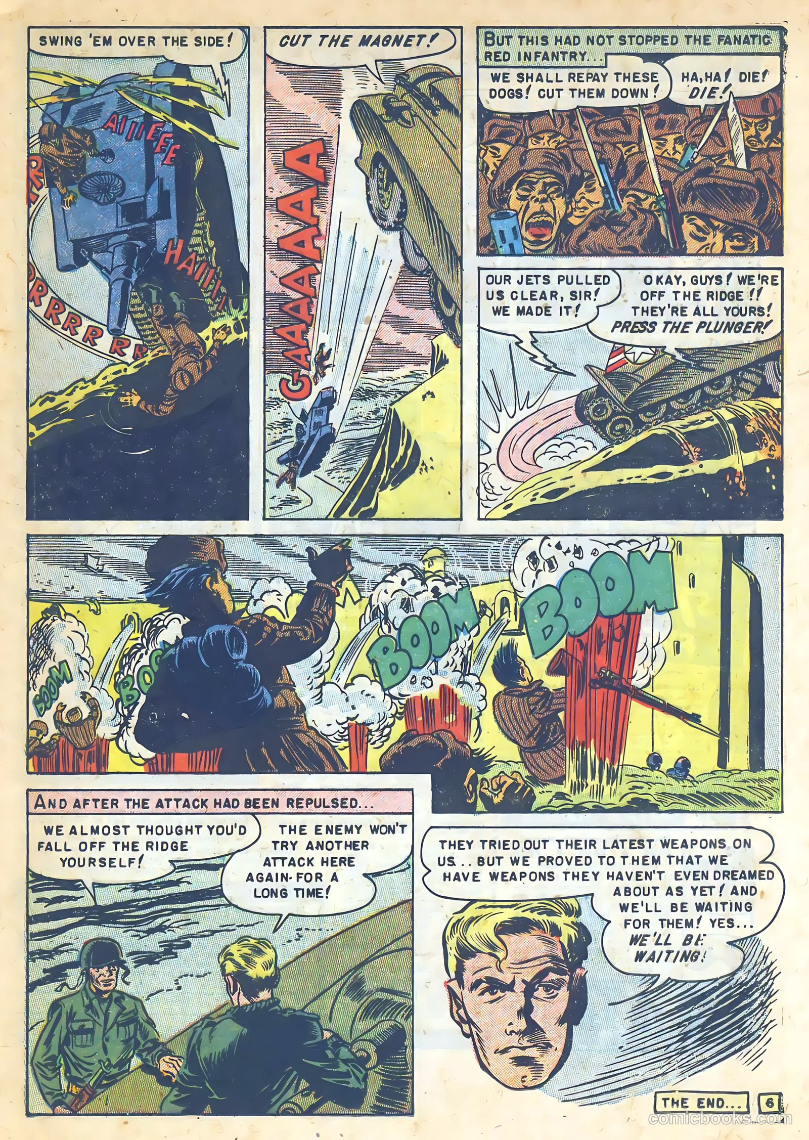U.S. Tank Commandos #3 (1952) — page 25 of 36