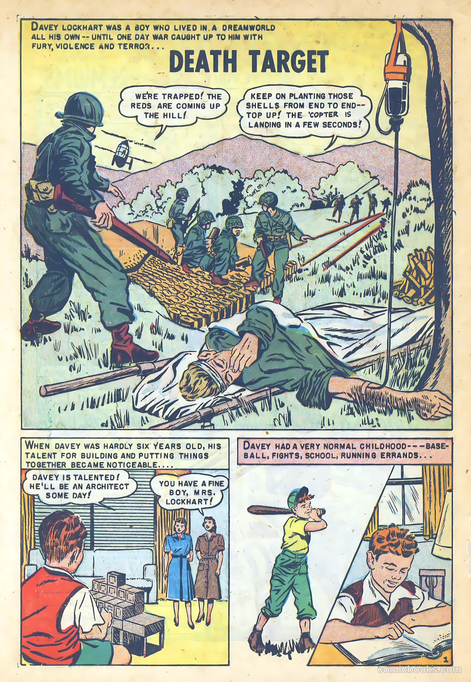 U.S. Tank Commandos #3 (1952) — page 28 of 36