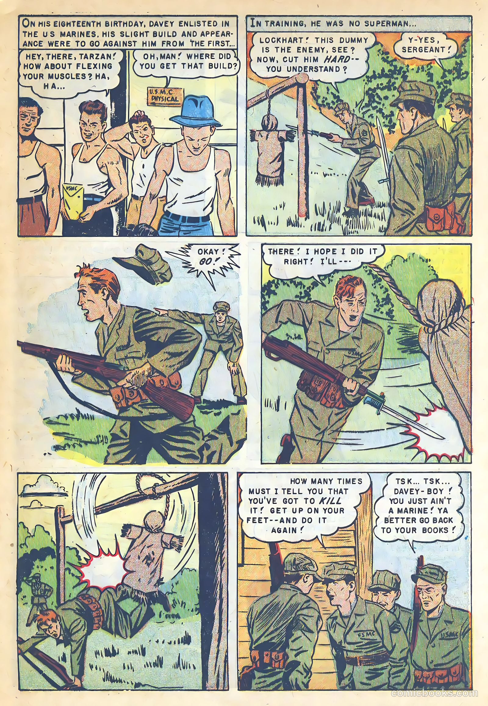 U.S. Tank Commandos #3 (1952) — page 29 of 36