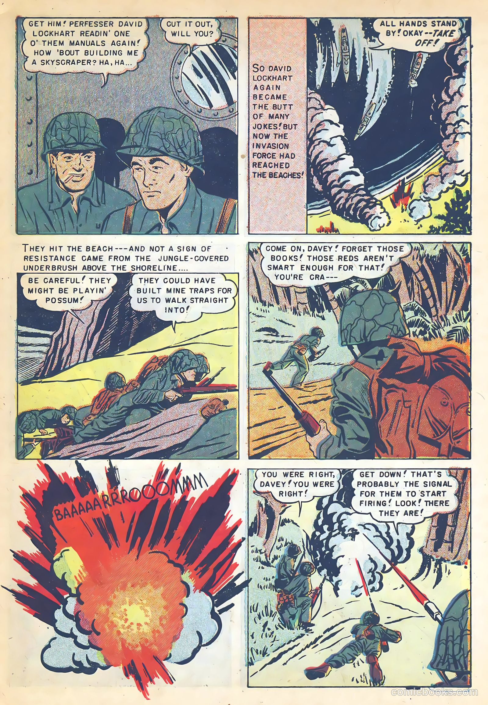 U.S. Tank Commandos #3 (1952) — page 31 of 36