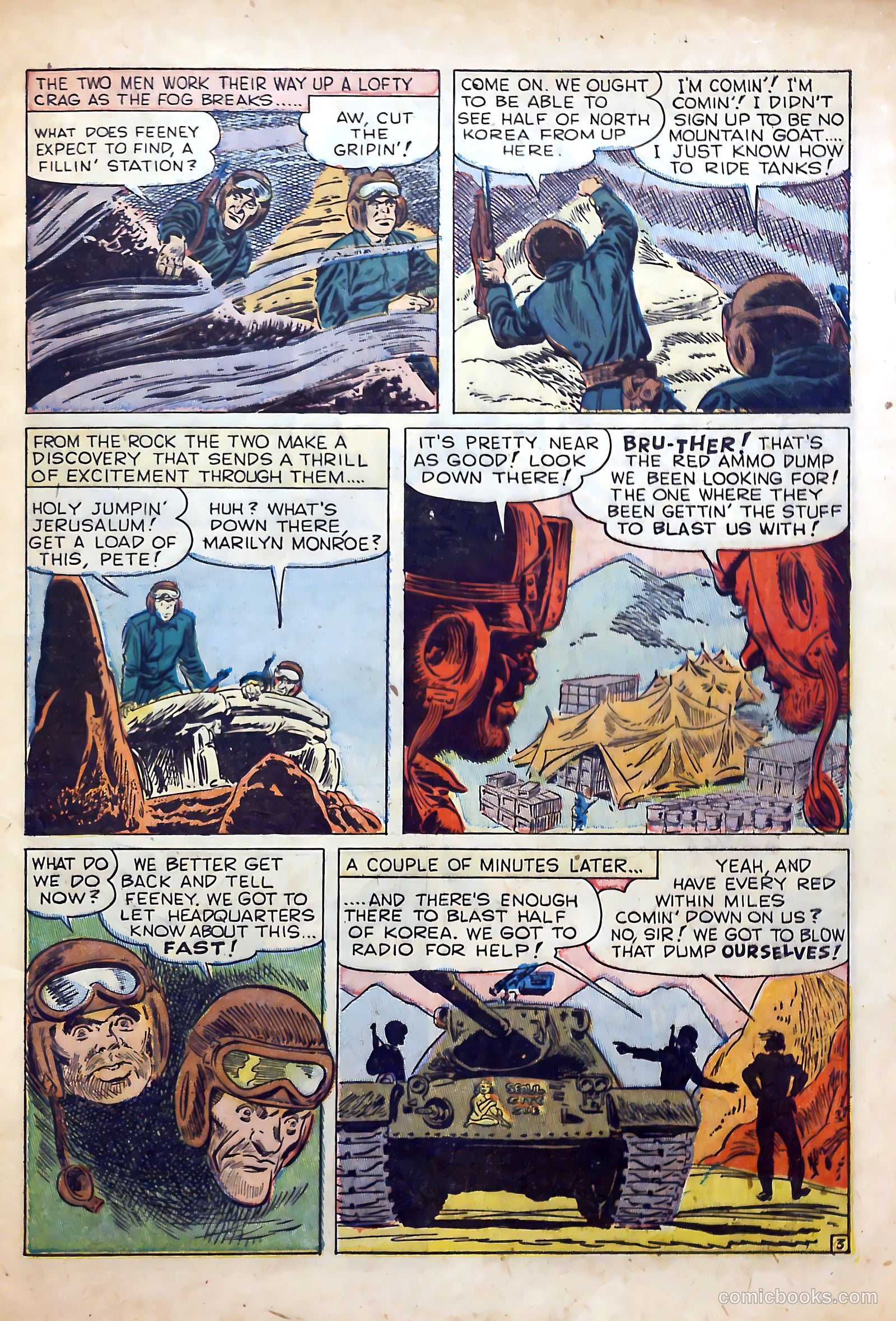 U.S. Tank Commandos #4 (1953) — page 5 of 36