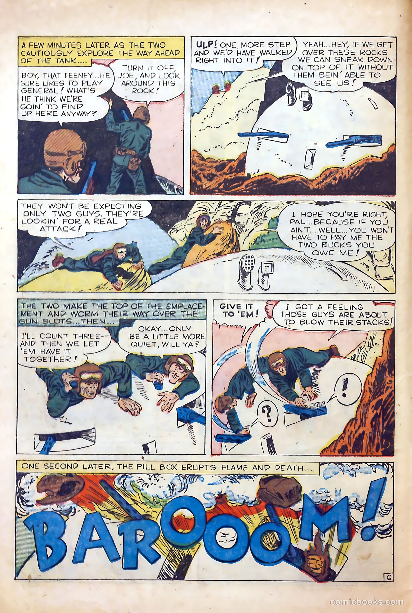 U.S. Tank Commandos #4 (1953) — page 8 of 36