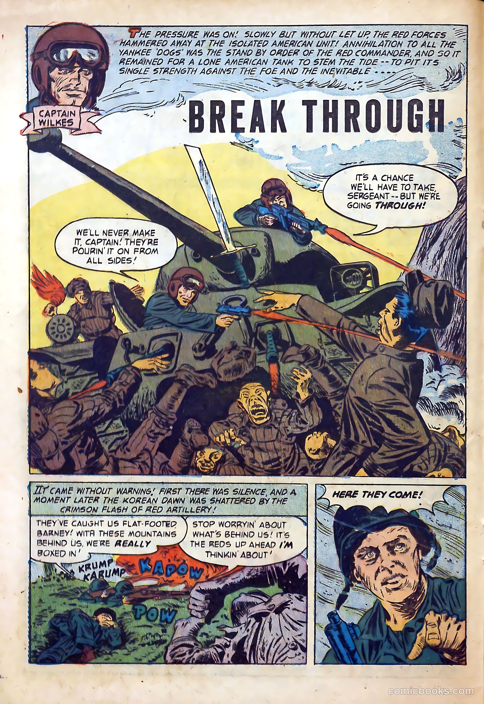 U.S. Tank Commandos #4 (1953) — page 12 of 36