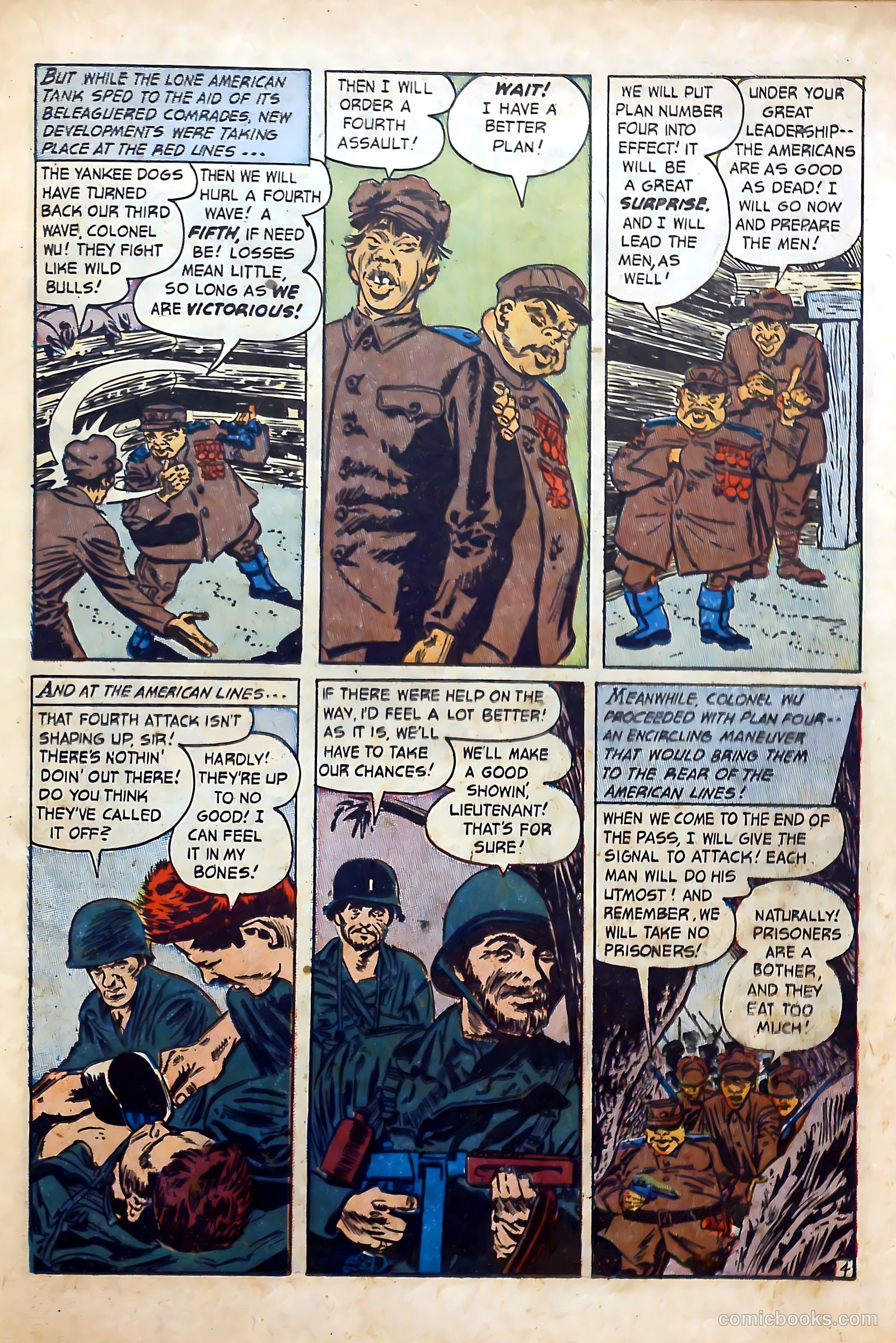 U.S. Tank Commandos #4 (1953) — page 15 of 36