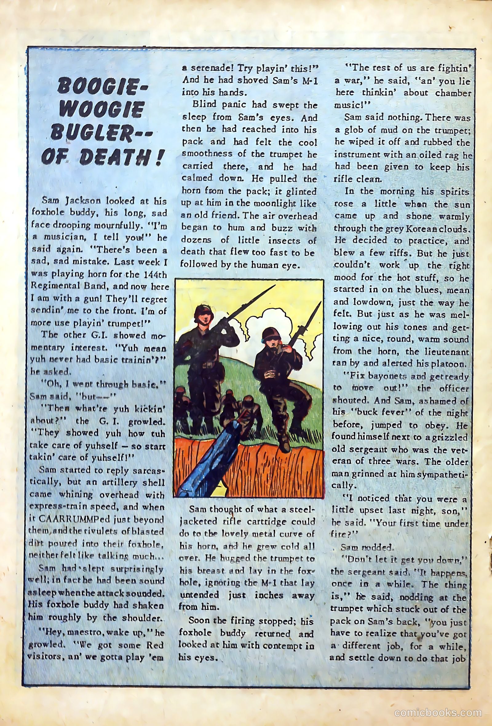 U.S. Tank Commandos #4 (1953) — page 18 of 36