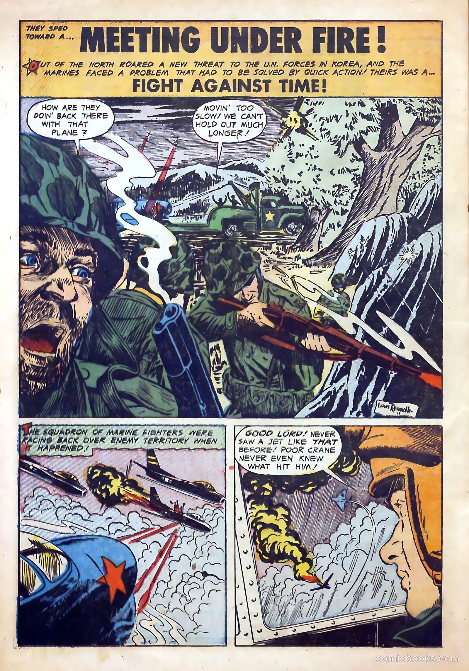 U.S. Tank Commandos #4 (1953) — page 20 of 36