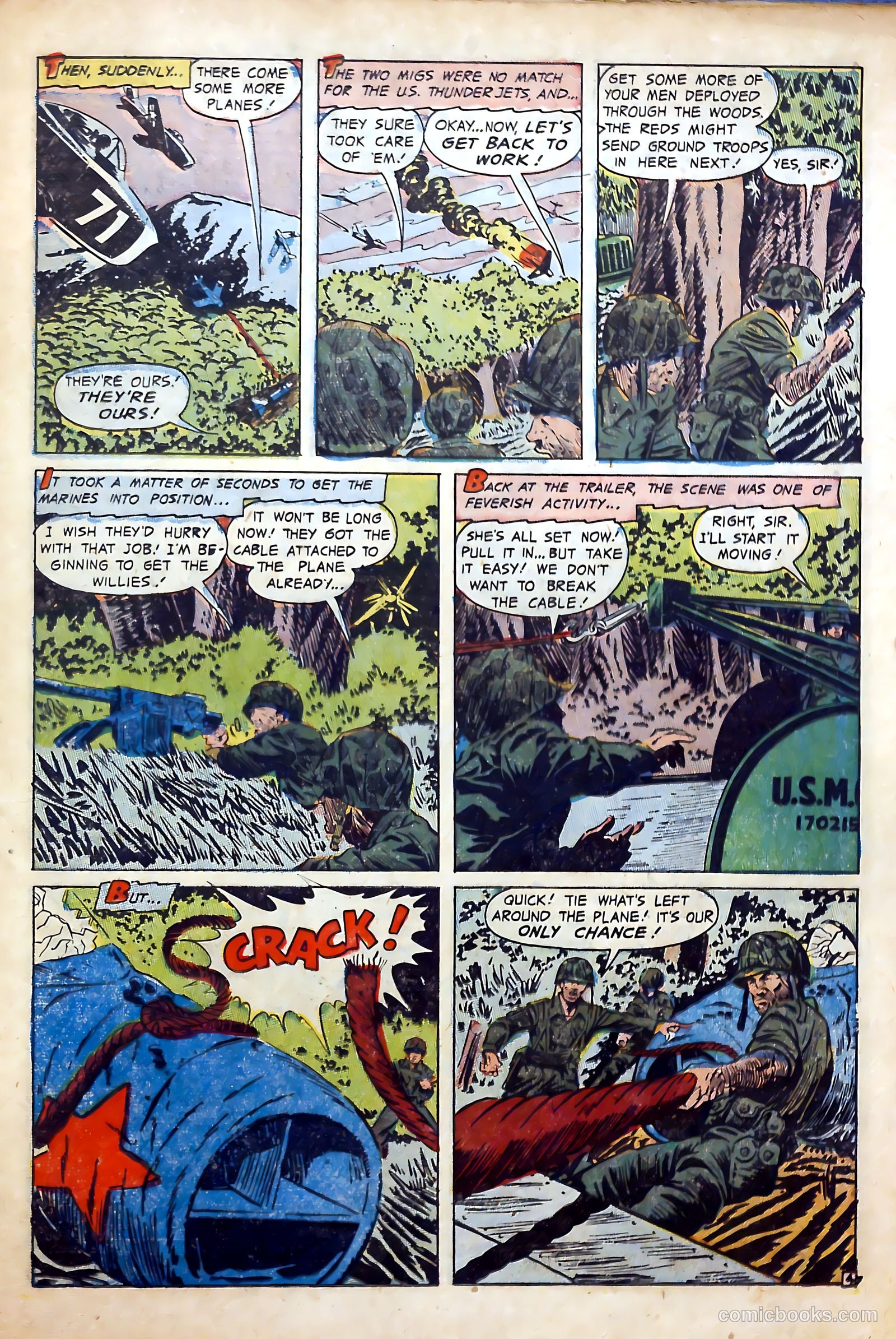 U.S. Tank Commandos #4 (1953) — page 23 of 36