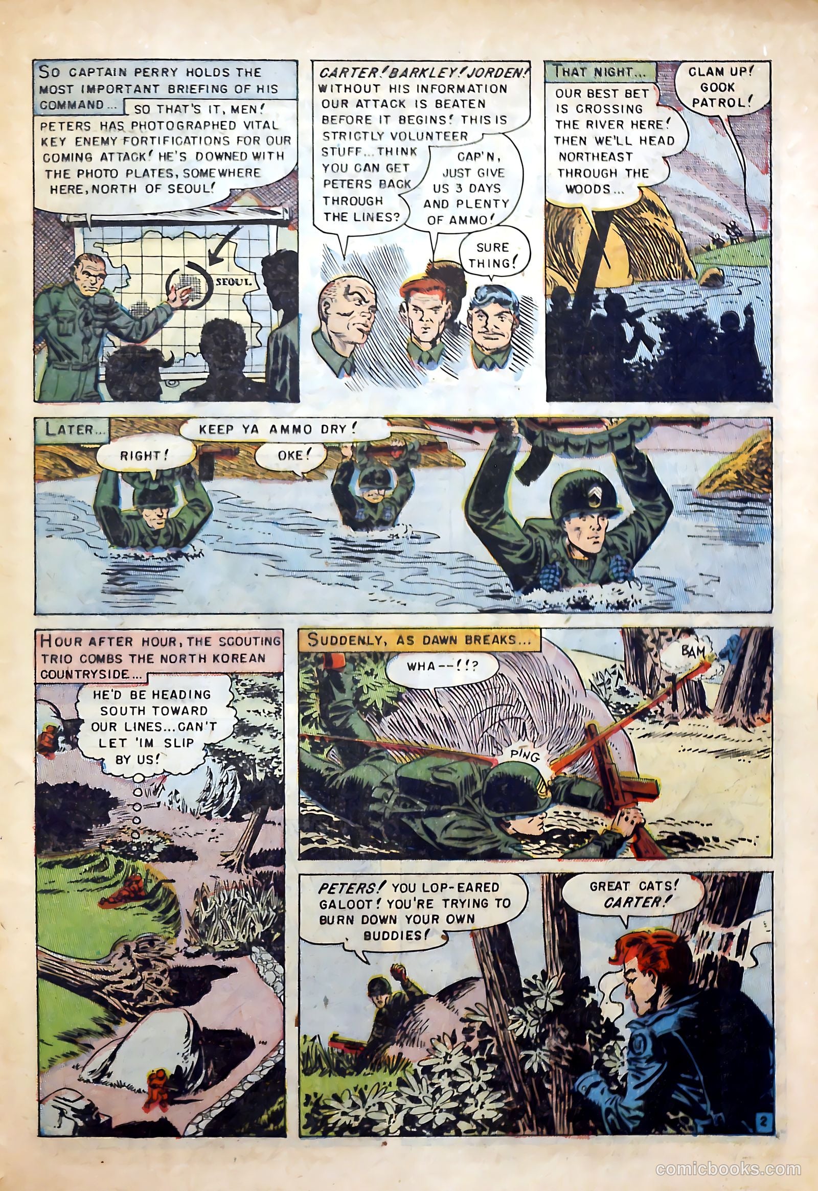 U.S. Tank Commandos #4 (1953) — page 29 of 36