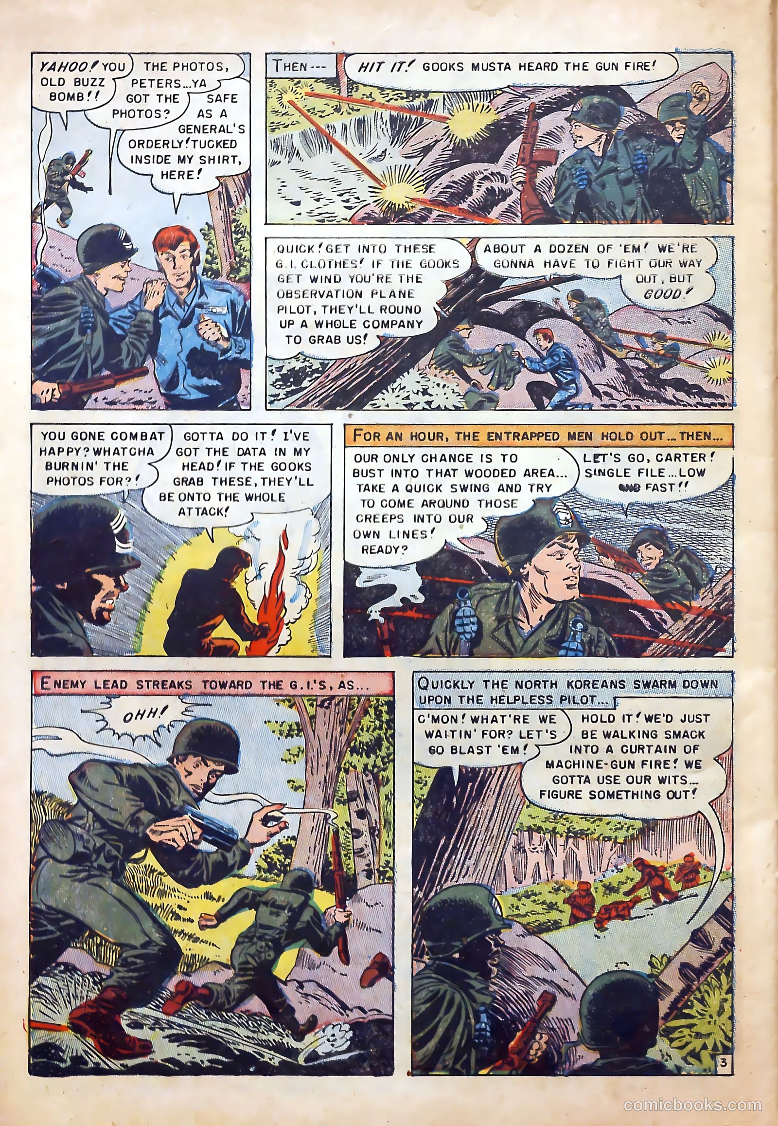 U.S. Tank Commandos #4 (1953) — page 30 of 36