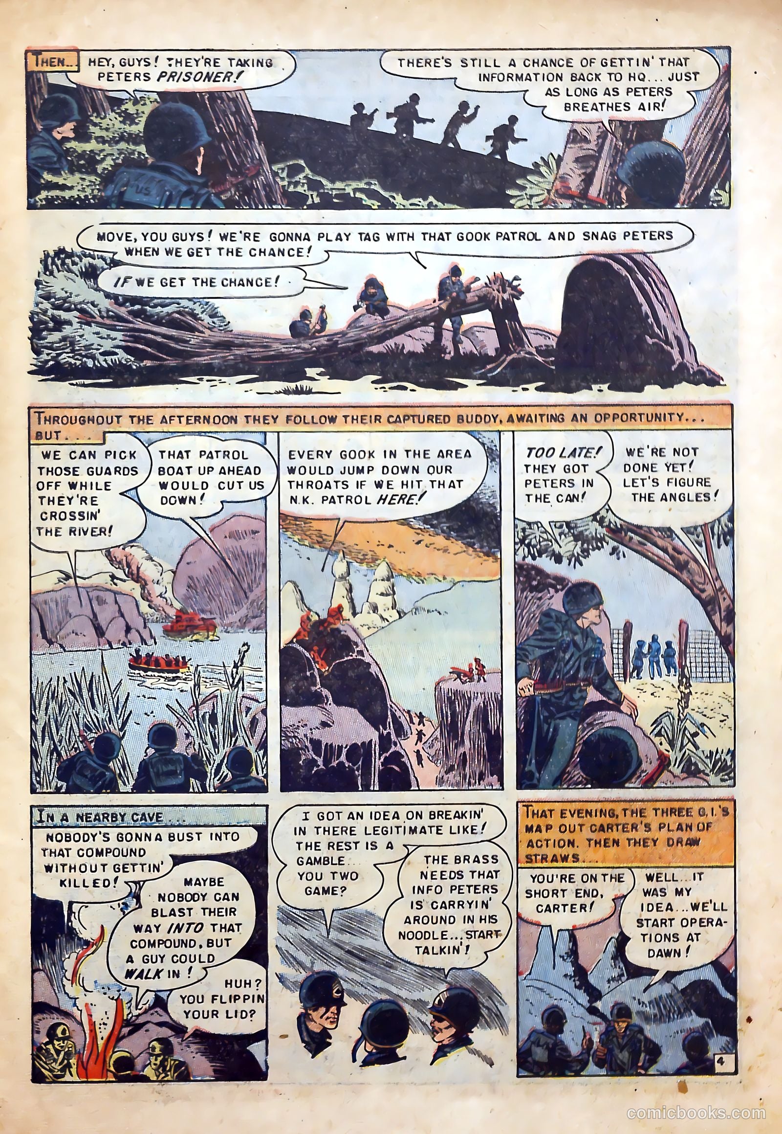 U.S. Tank Commandos #4 (1953) — page 31 of 36