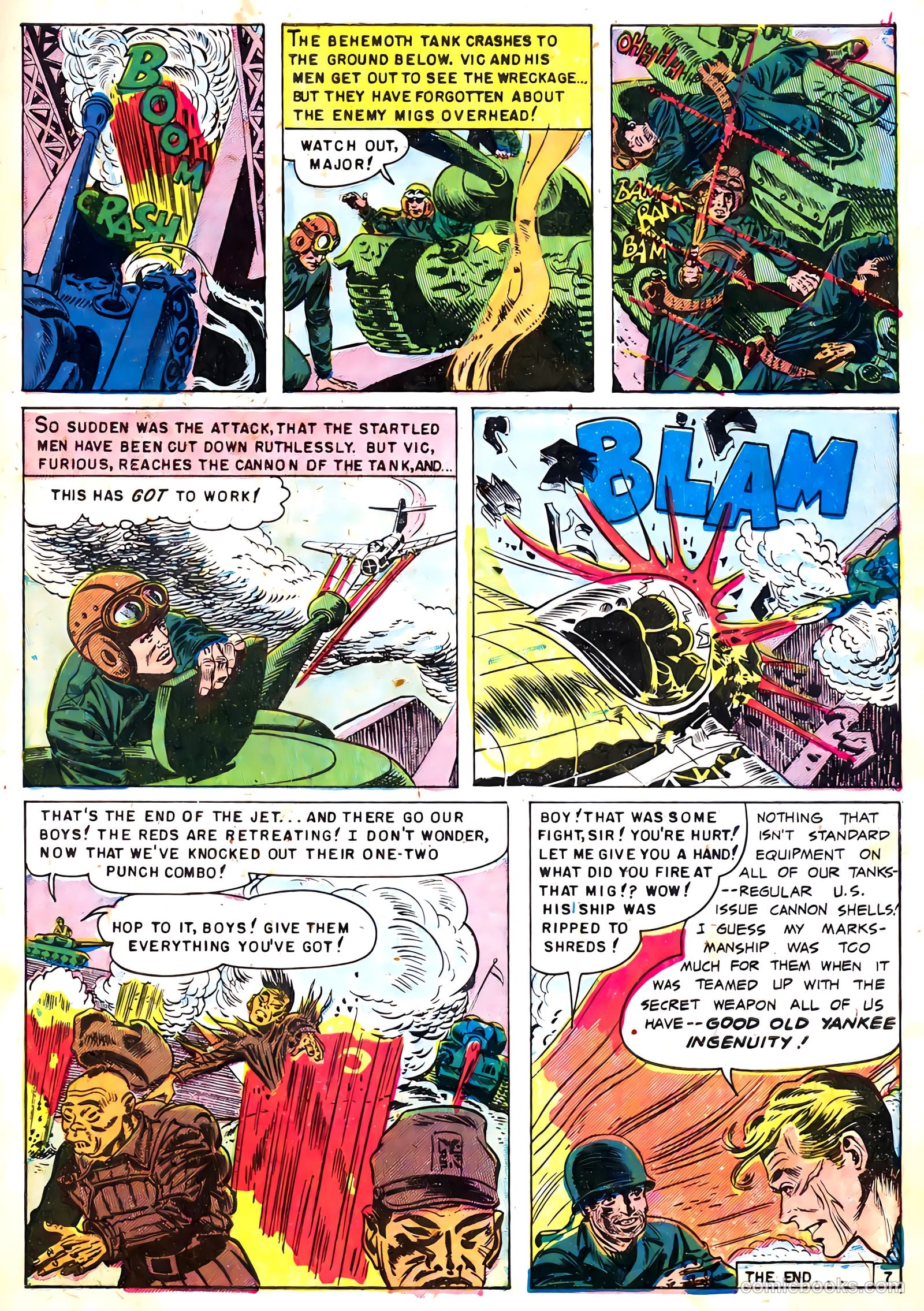 U.S. Tank Commandos #8 (1958) — page 9 of 36