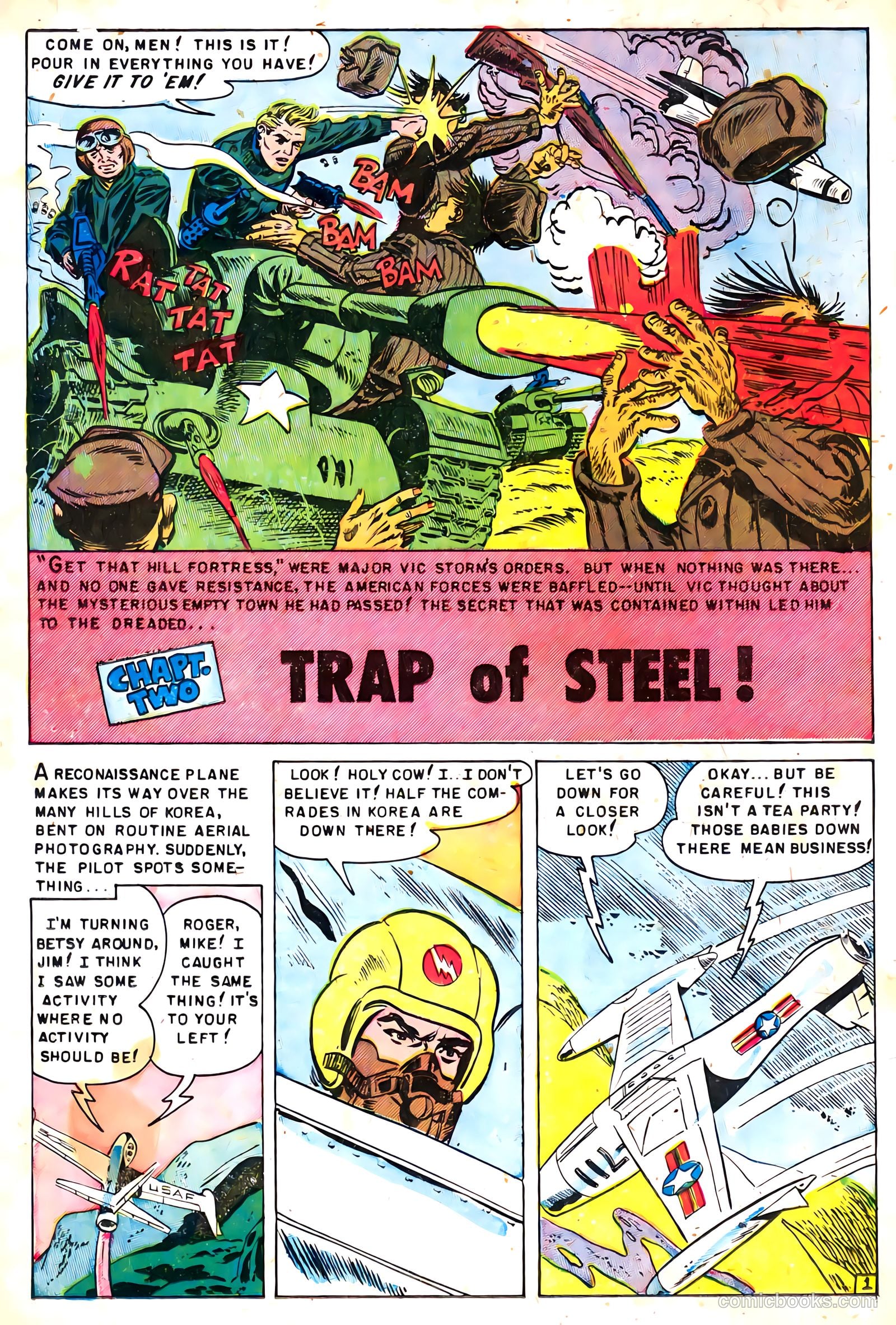 U.S. Tank Commandos #8 (1958) — page 12 of 36