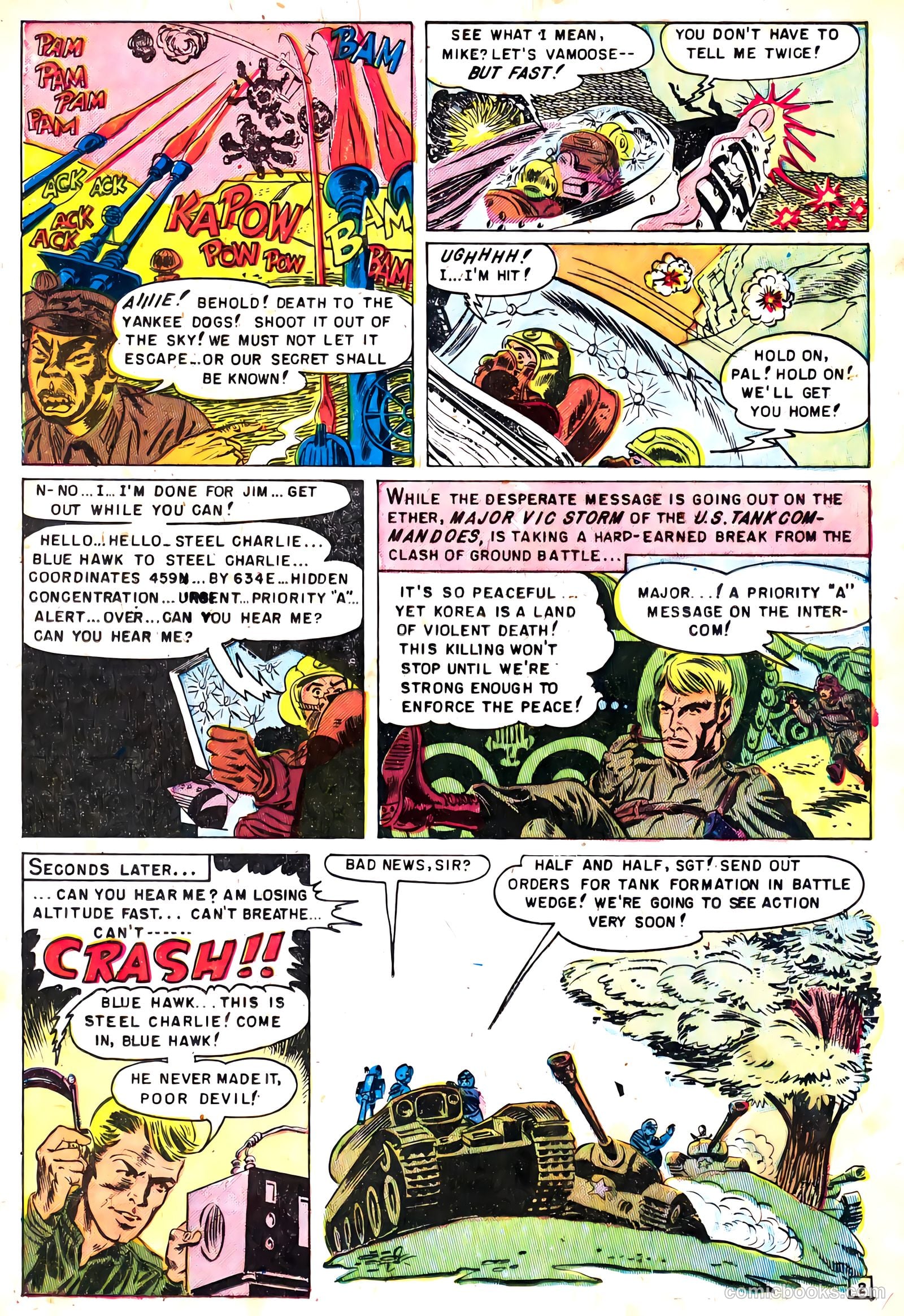 U.S. Tank Commandos #8 (1958) — page 13 of 36
