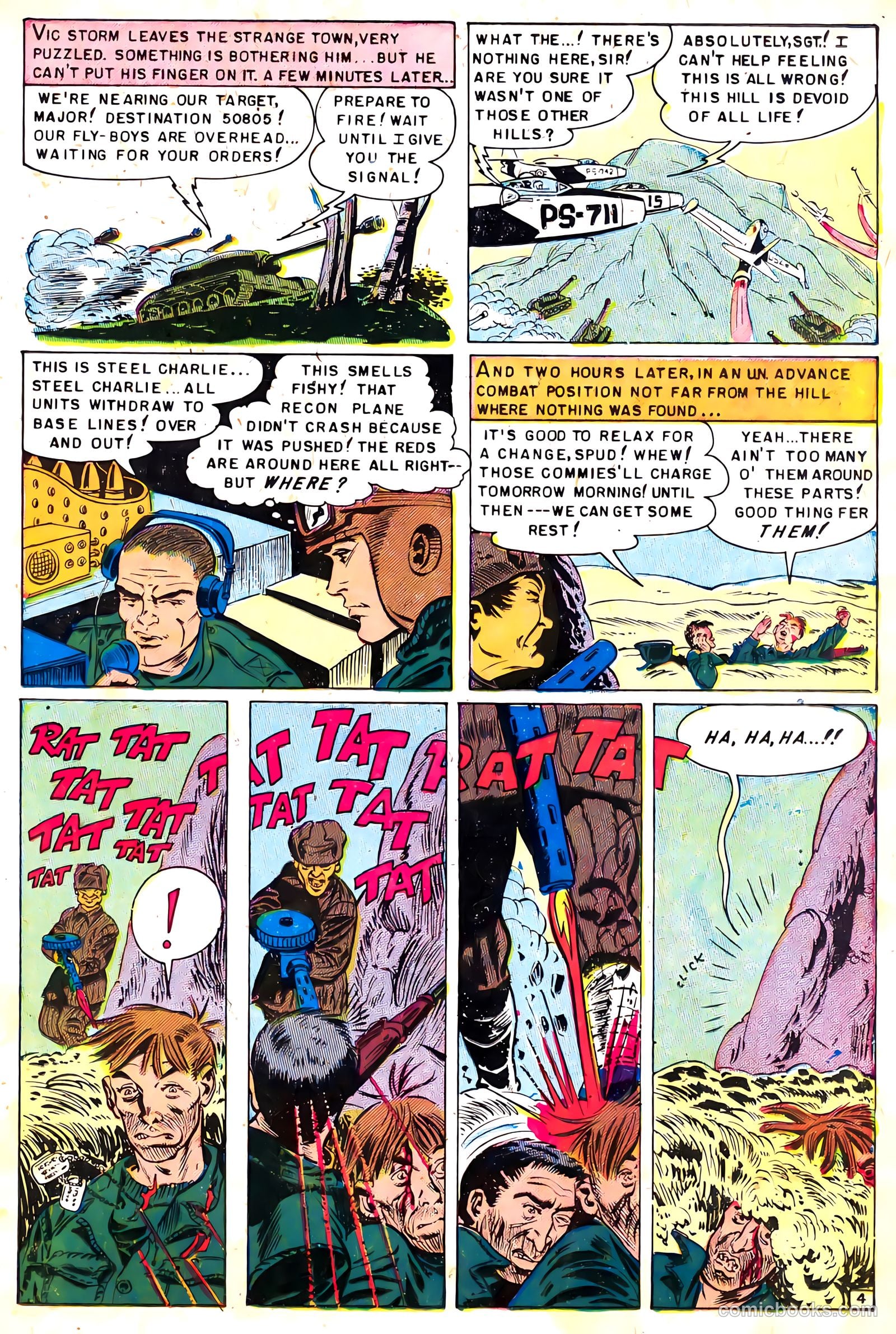 U.S. Tank Commandos #8 (1958) — page 15 of 36