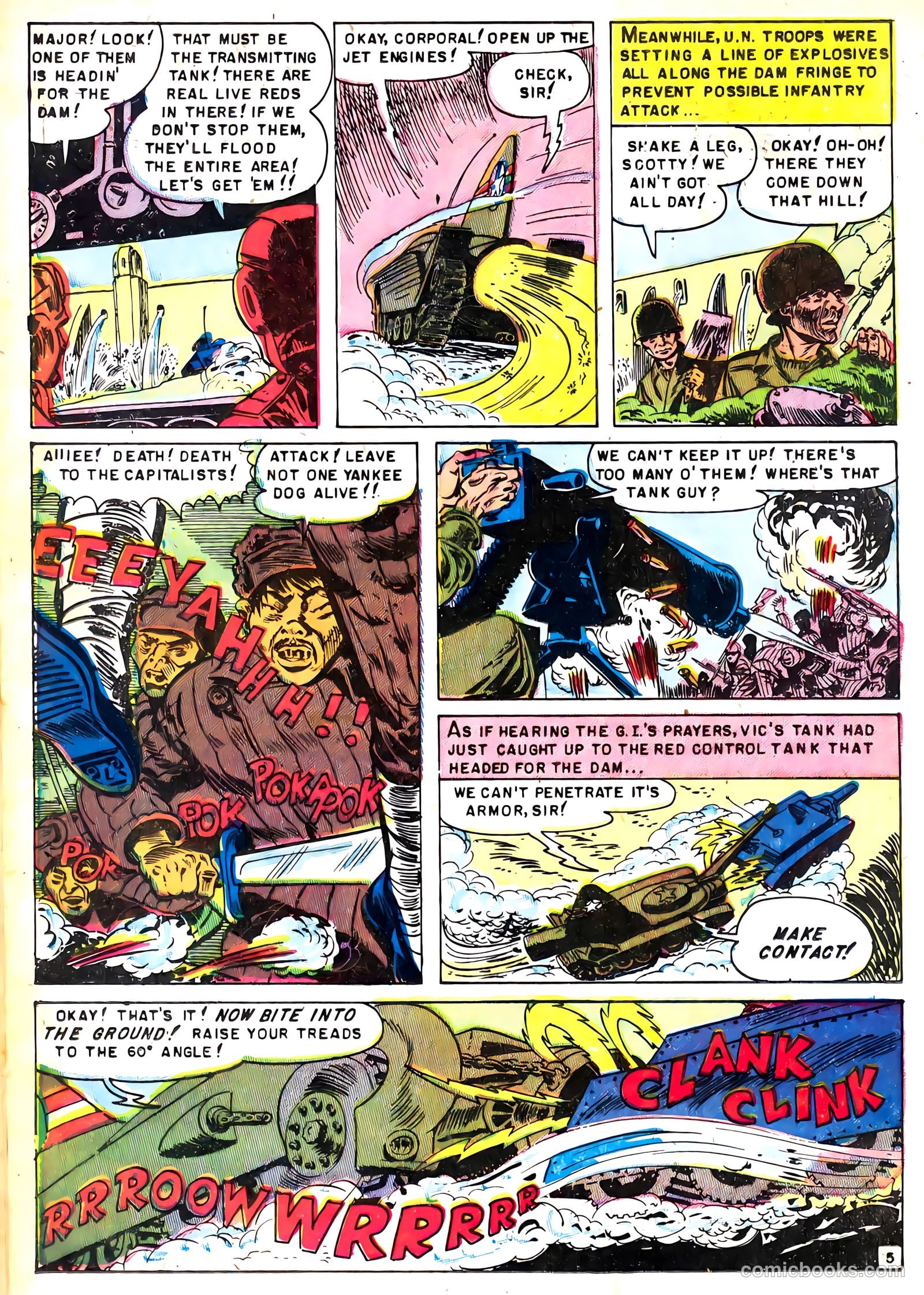 U.S. Tank Commandos #8 (1958) — page 24 of 36