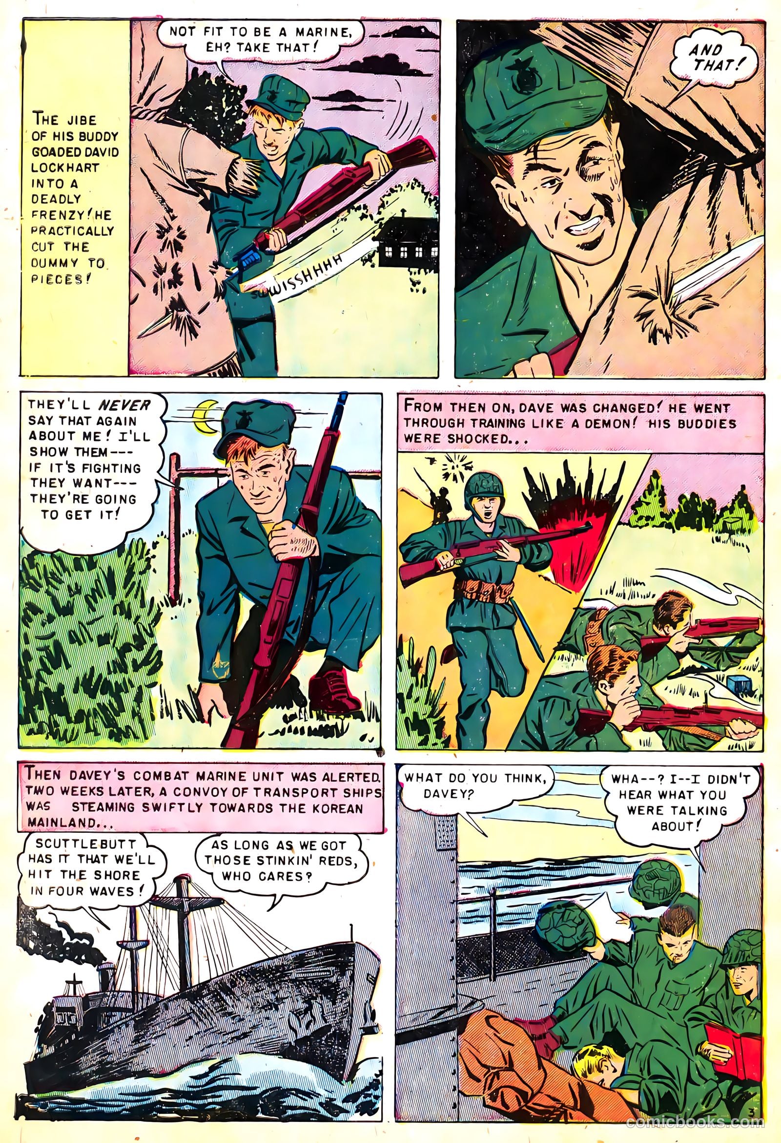 U.S. Tank Commandos #8 (1958) — page 30 of 36