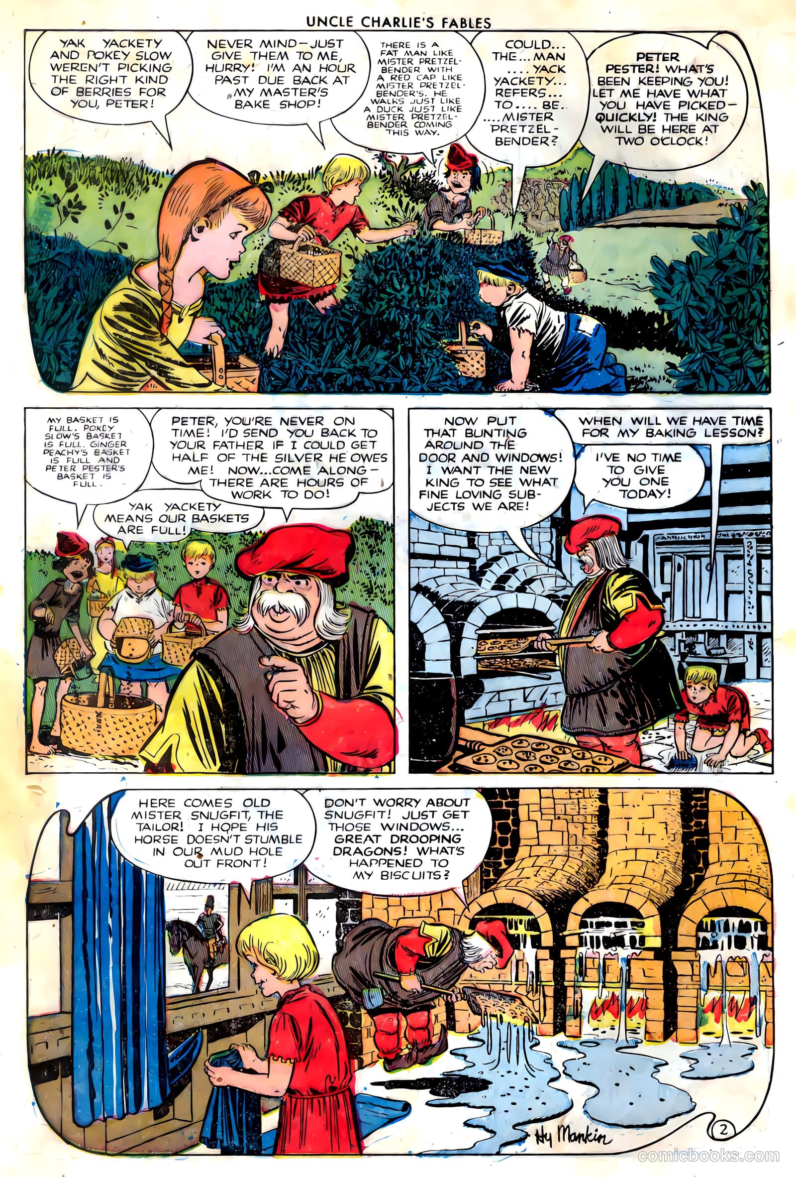 Uncle Charlie's Fables #1 (1952) — page 4 of 36