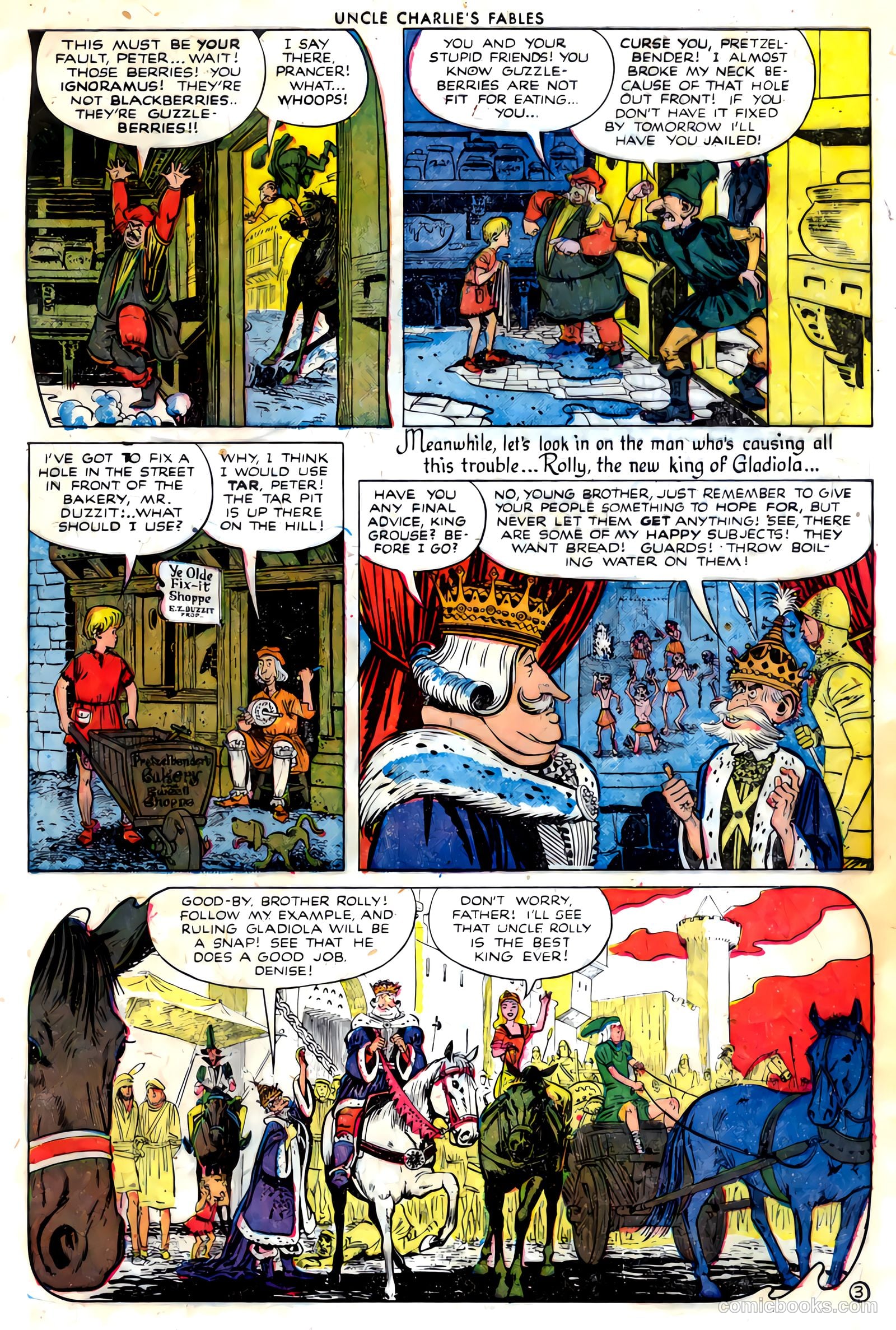Uncle Charlie's Fables #1 (1952) — page 5 of 36